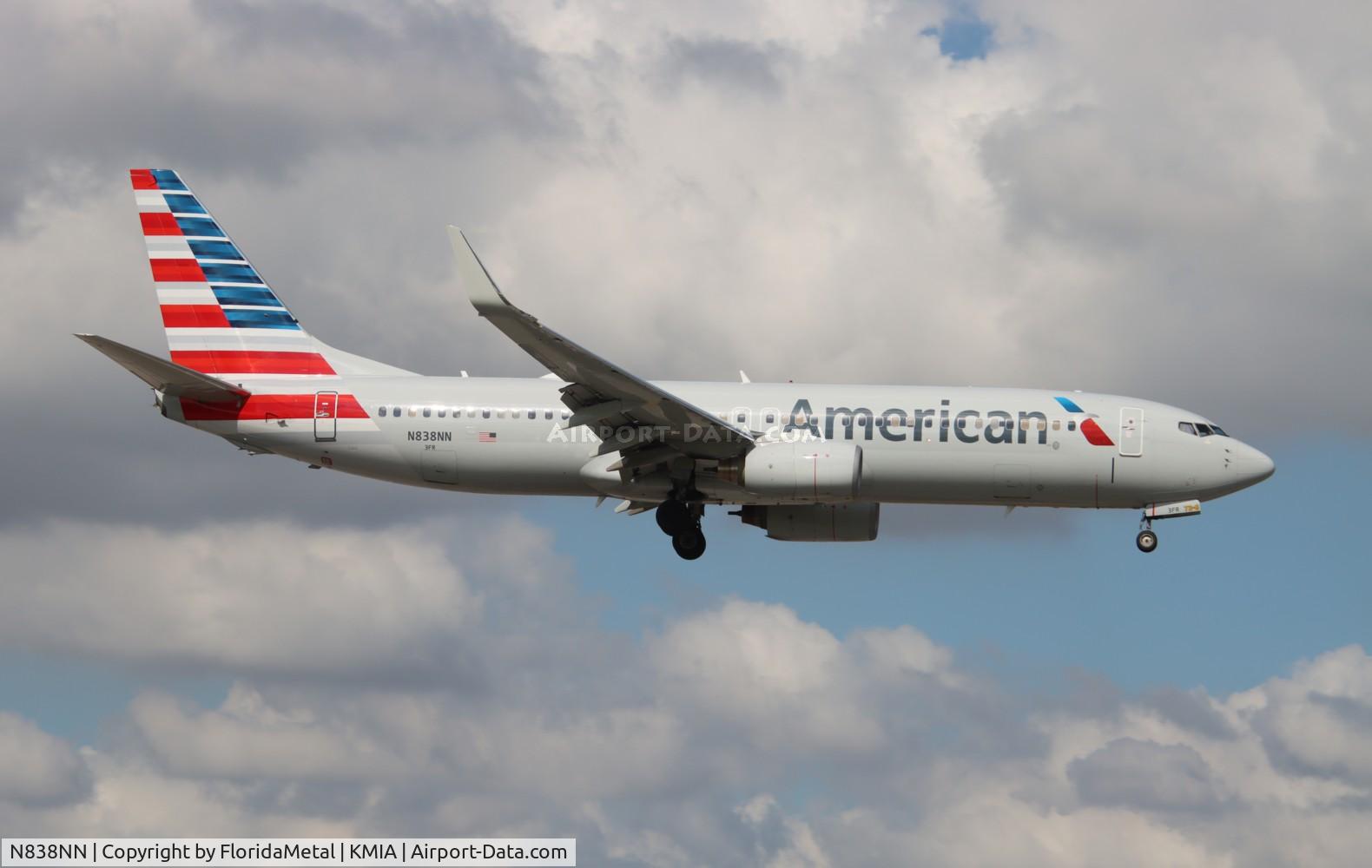 N838NN, 2010 Boeing 737-823 C/N 31097, AAL 738 zx hav, muha-mia