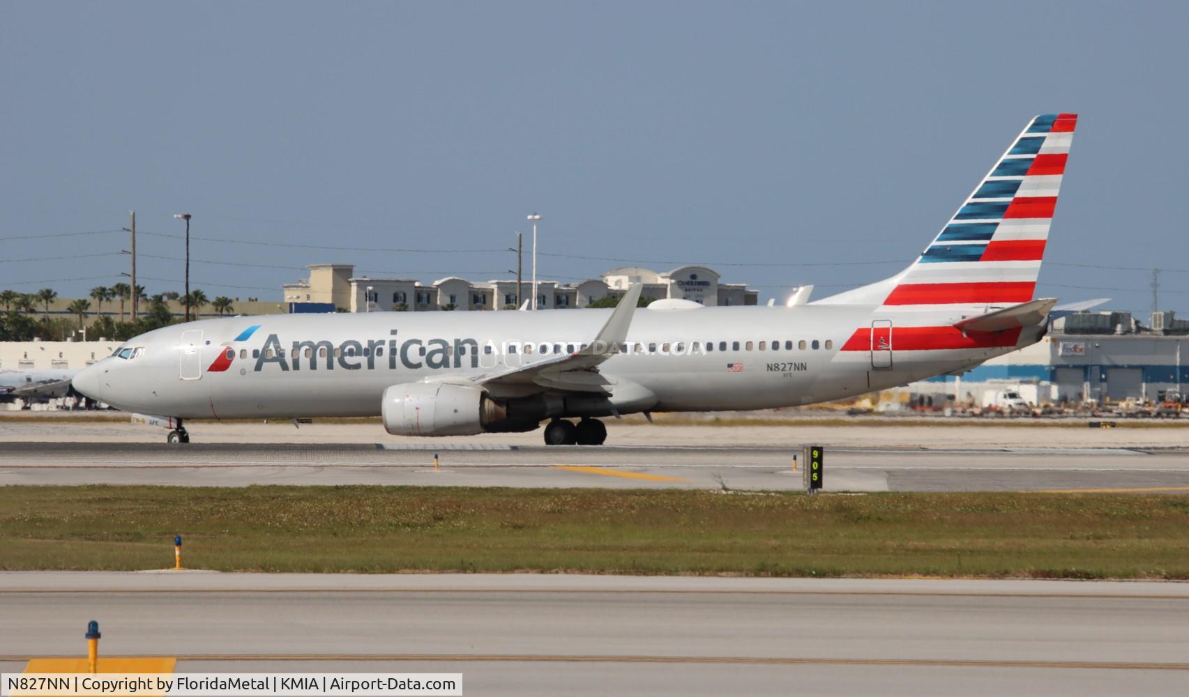 N827NN, 2010 Boeing 737-823 C/N 33209, AAL 738 zx mia-jfk