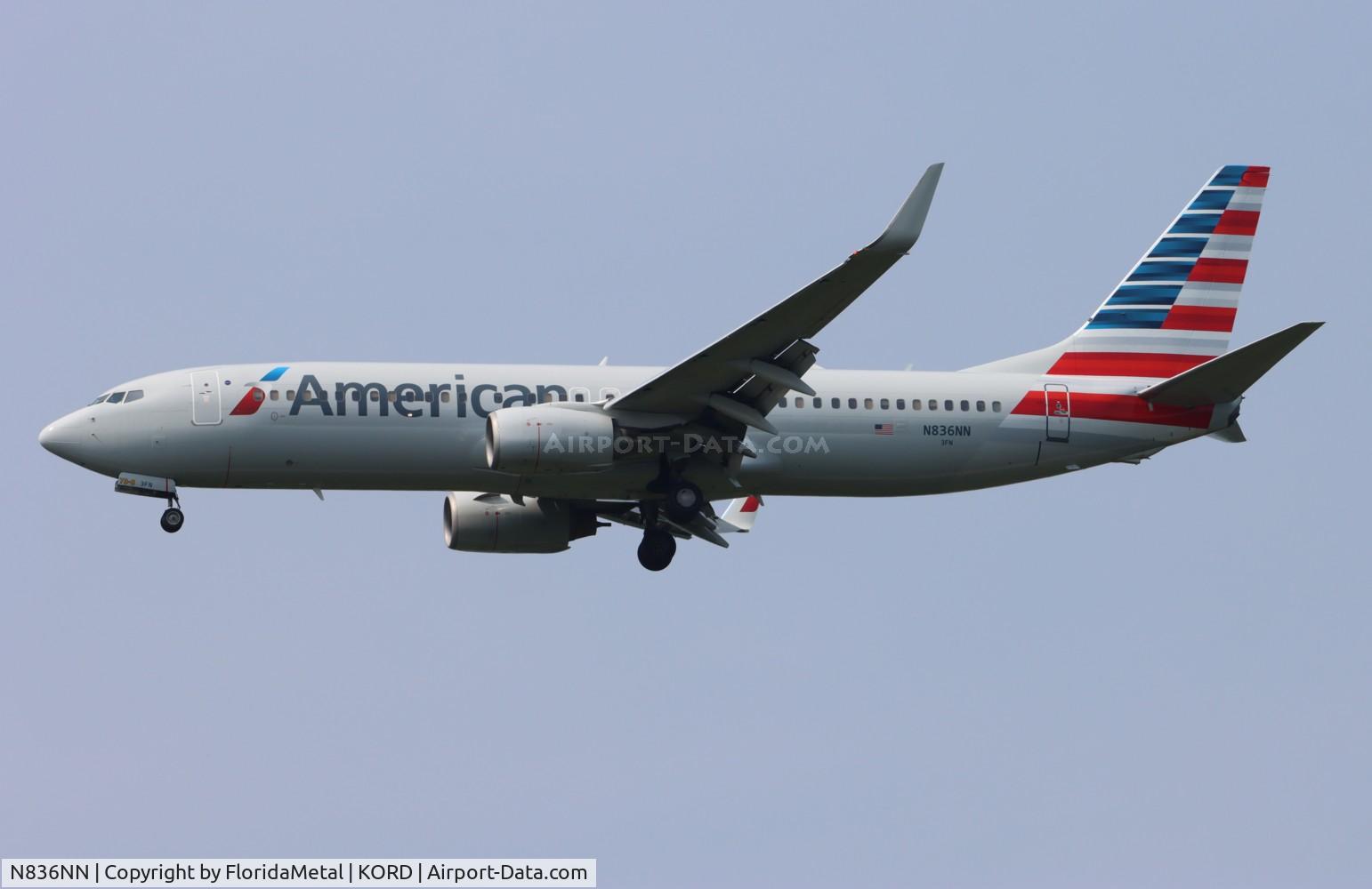 N836NN, 2010 Boeing 737-823 C/N 31095, AAL 738 zx sat-ord