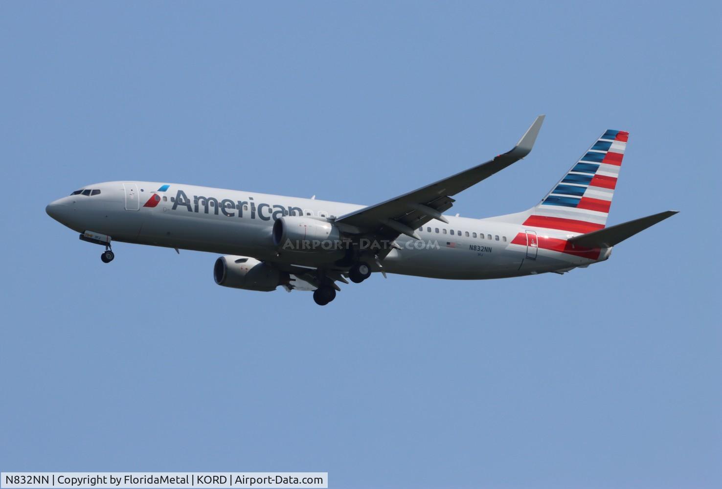 N832NN, 2010 Boeing 737-823 C/N 33521, AAL 738 zx aus-ord