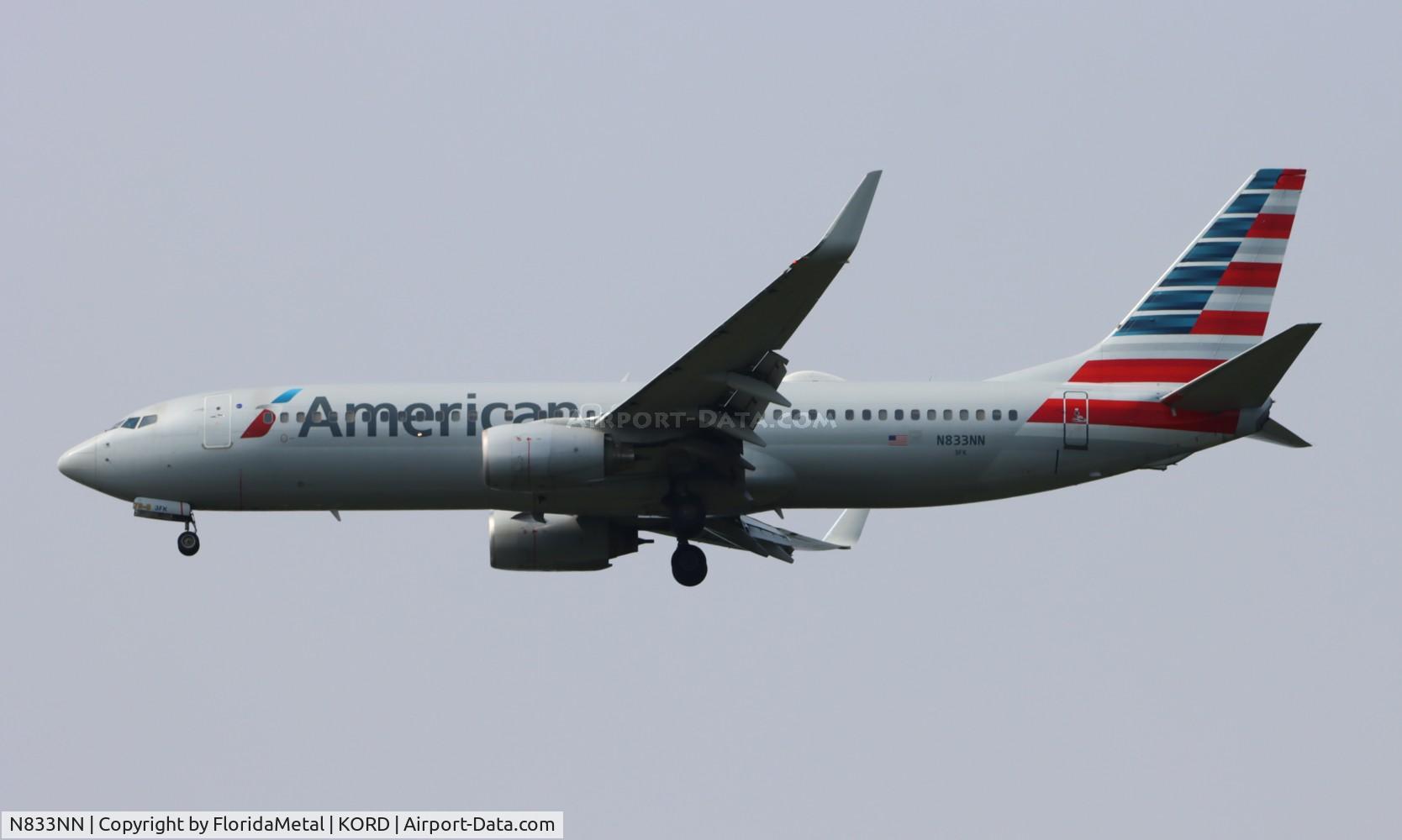 N833NN, 2010 Boeing 737-823 C/N 31093, AAL 738 zx lax-ord