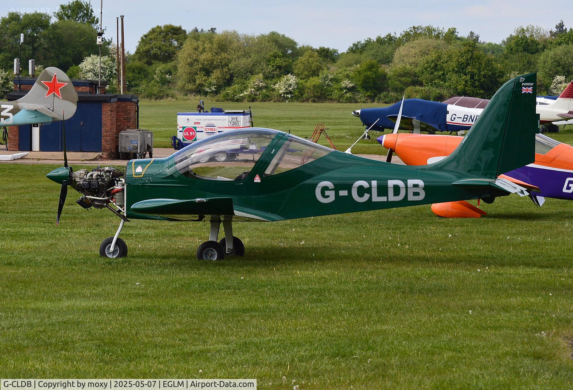 G-CLDB, 2019 Evektor EV-97 Eurostar SL C/N BMAA/HB/713, Evektor EV-97 Eurostar SL at White Waltham.