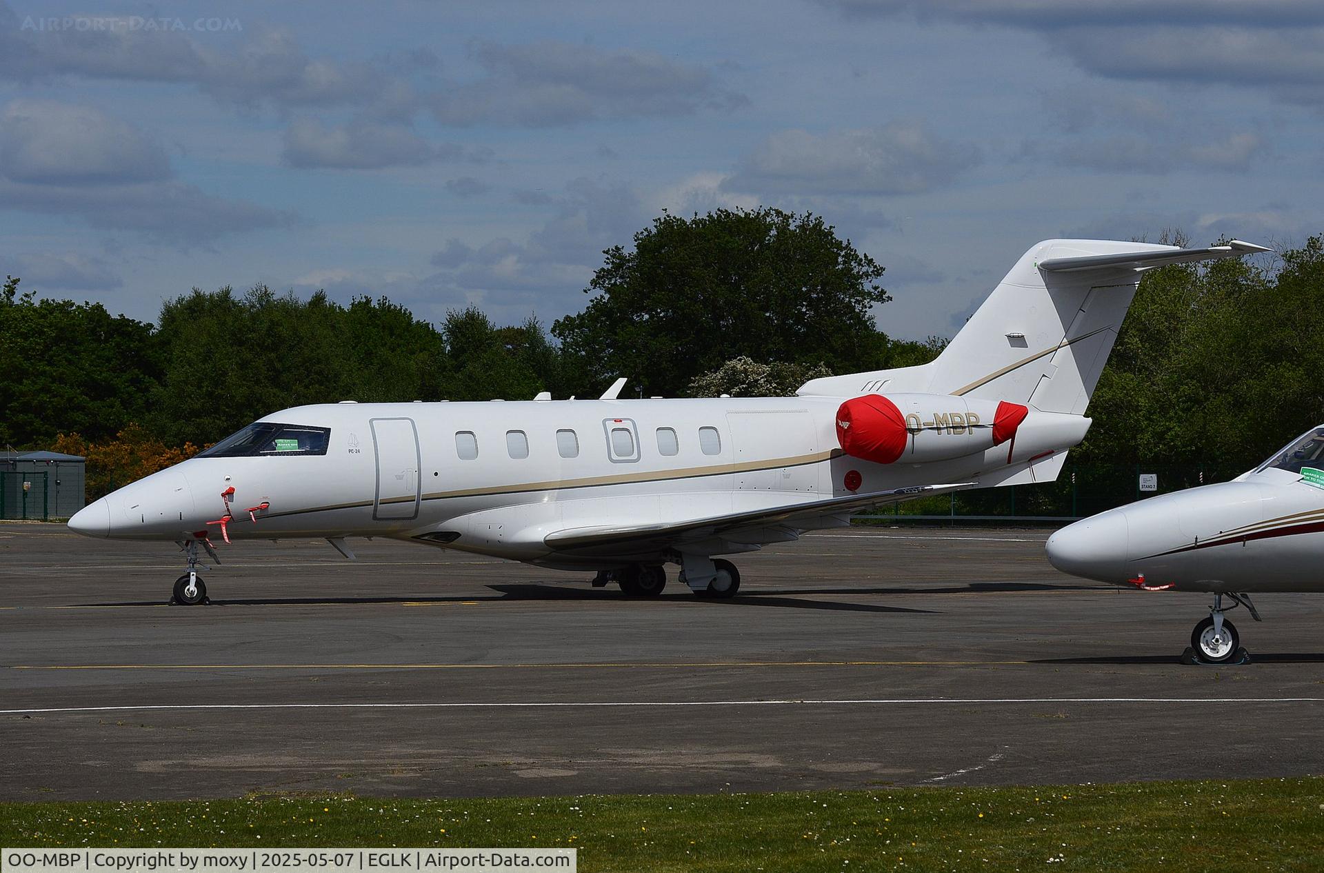 OO-MBP, 2020 Pilatus PC-24 C/N 182, Pilatus PC-24 at Blackbushe.