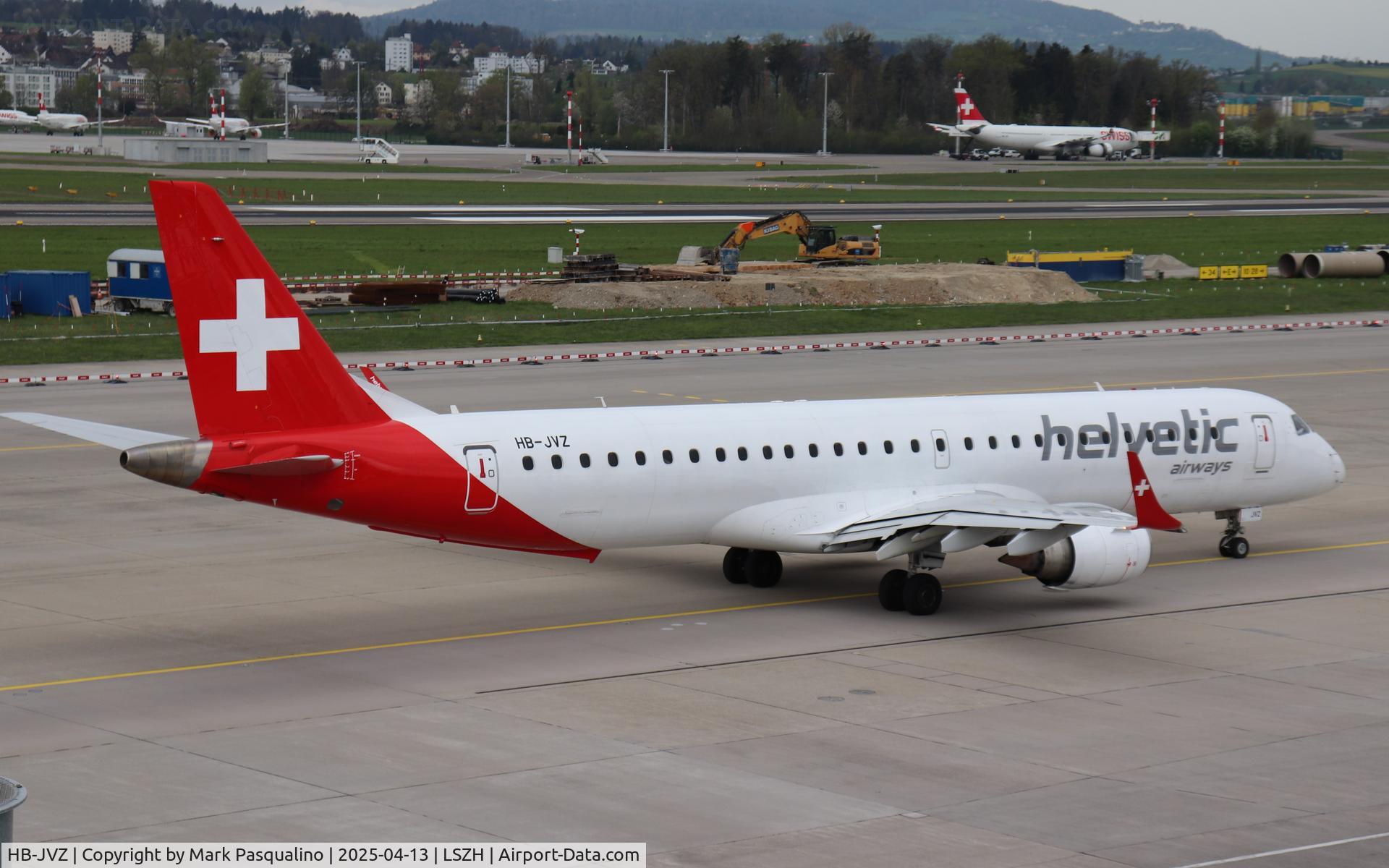HB-JVZ, 2011 Airbus ERJ-190-200IGW C/N 19000498, ERJ-190-200IGW