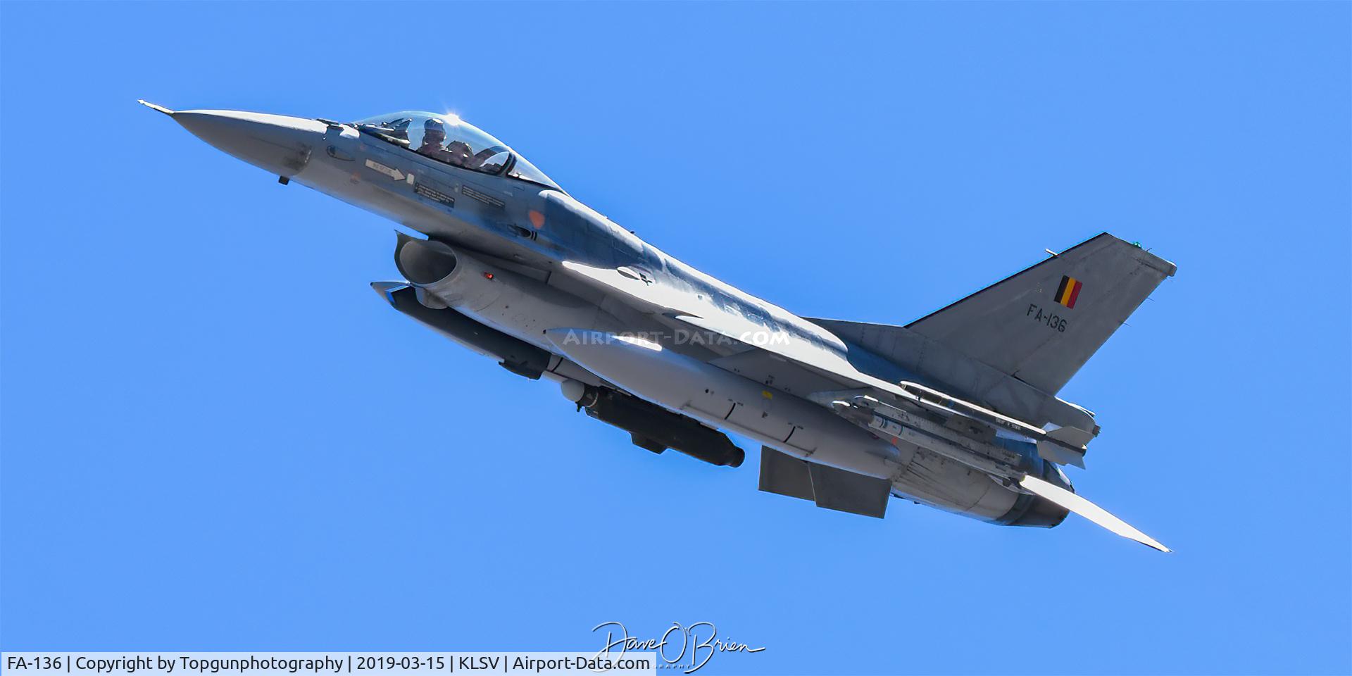 FA-136, SABCA F-16AM Fighting Falcon C/N 6H-136, 10w	Belgium