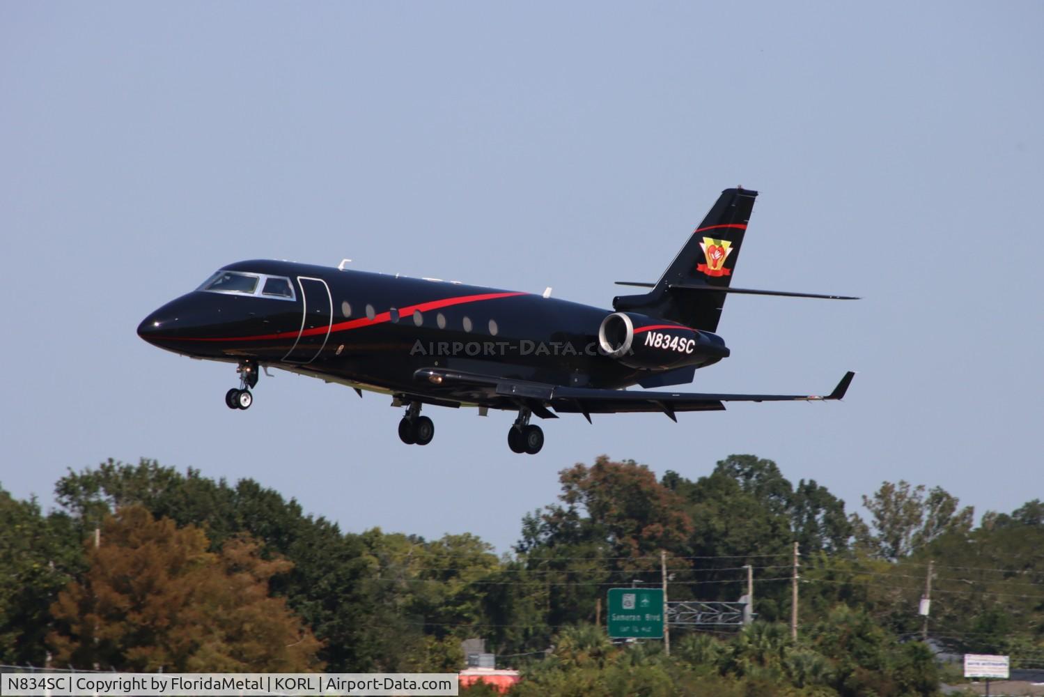 N834SC, 2007 Israel Aerospace Industries G200 C/N 023, G200 zx