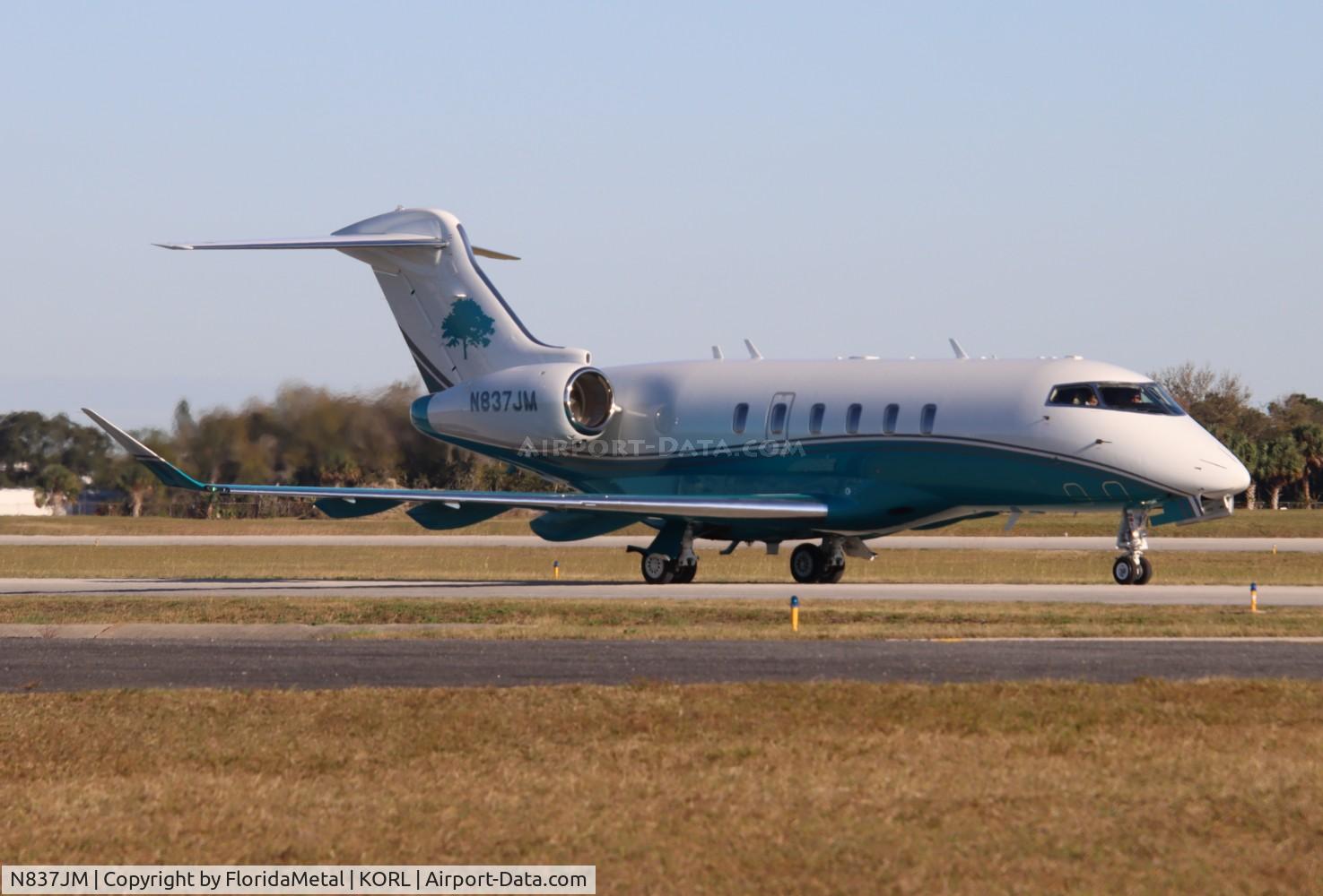 N837JM, 2022 Bombardier Challenger 350 (BD-100-1A10) C/N 20918, Challenger 350 zx
