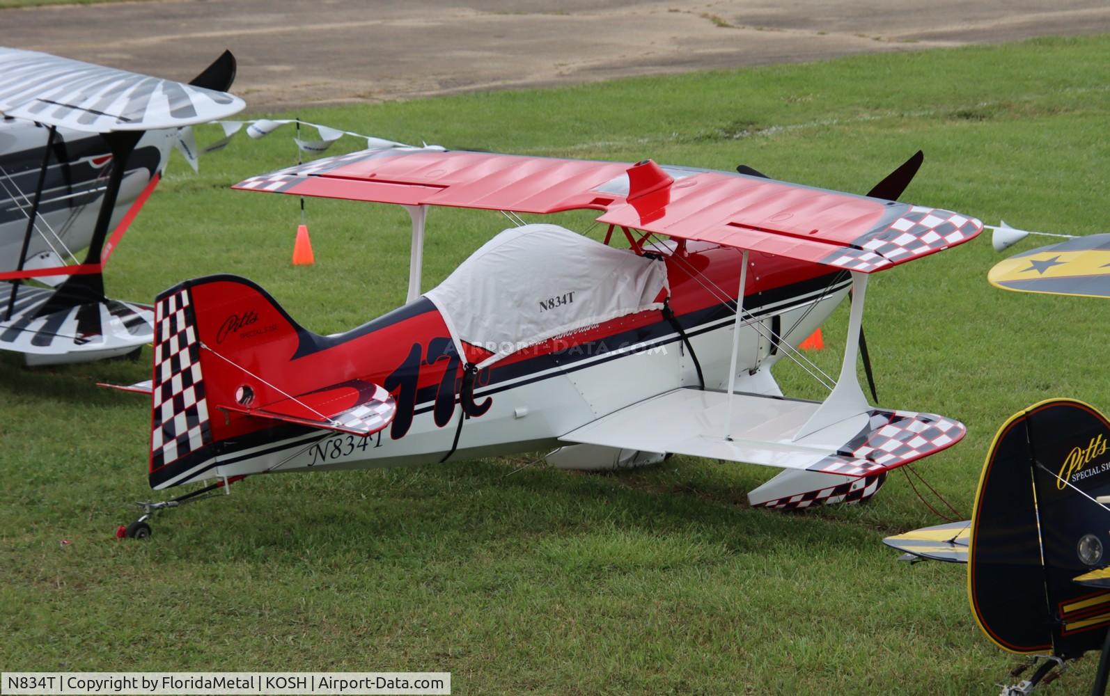 N834T, 2016 Pitts S-1S Special Special C/N 003, OSH 24 zx