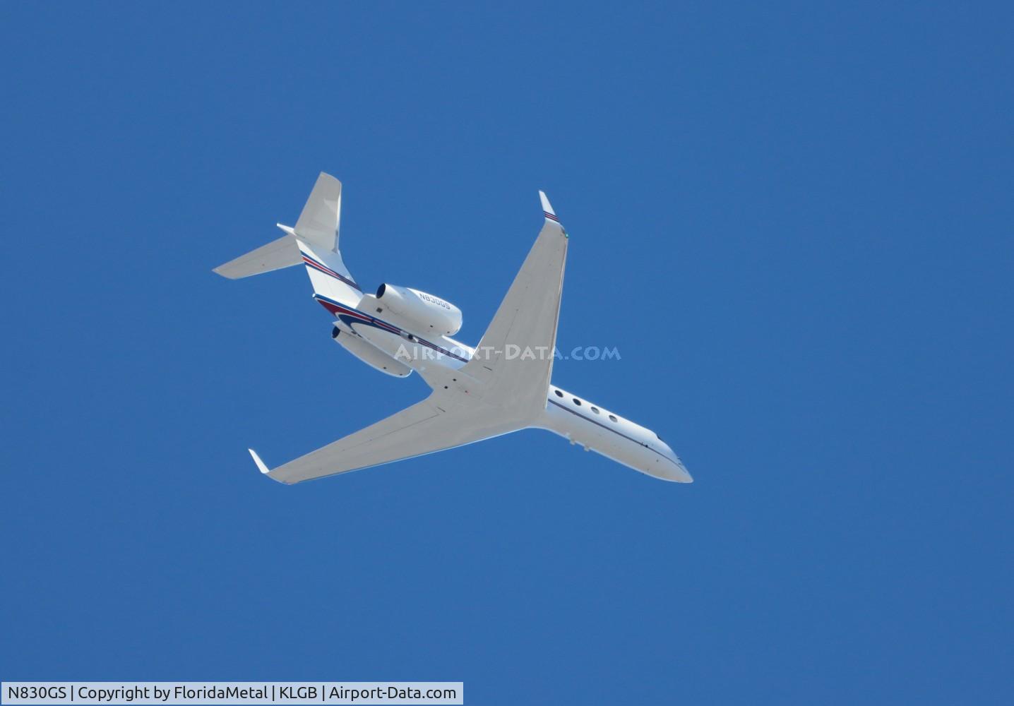 N830GS, 2009 Gulfstream Aerospace GV-SP (G550) C/N 5237, G550 zx lgb-vny