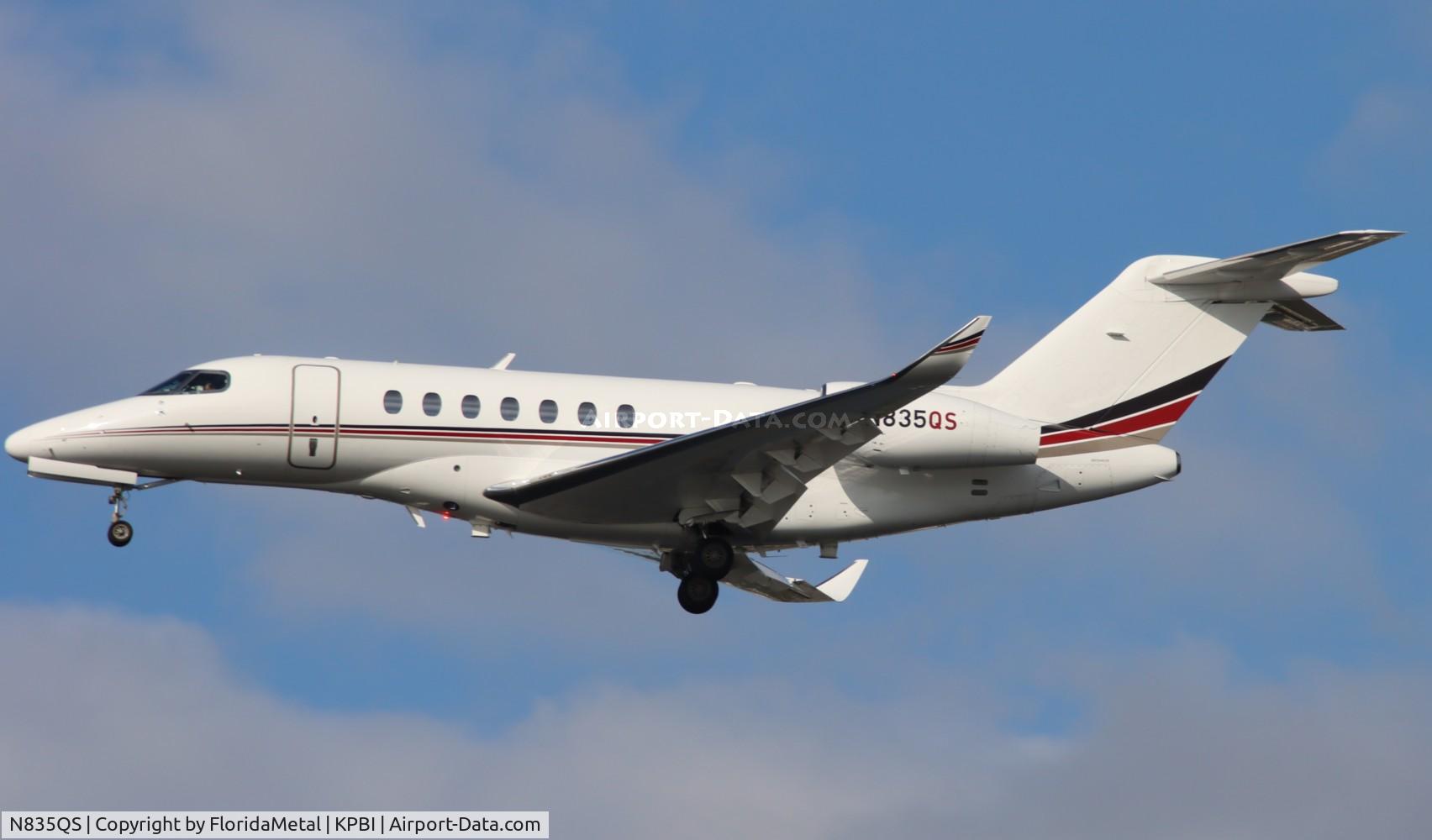 N835QS, 2022 Cessna (Textron) 700 Citation Longitude C/N 700-0080, C700 zx hpn-pbi