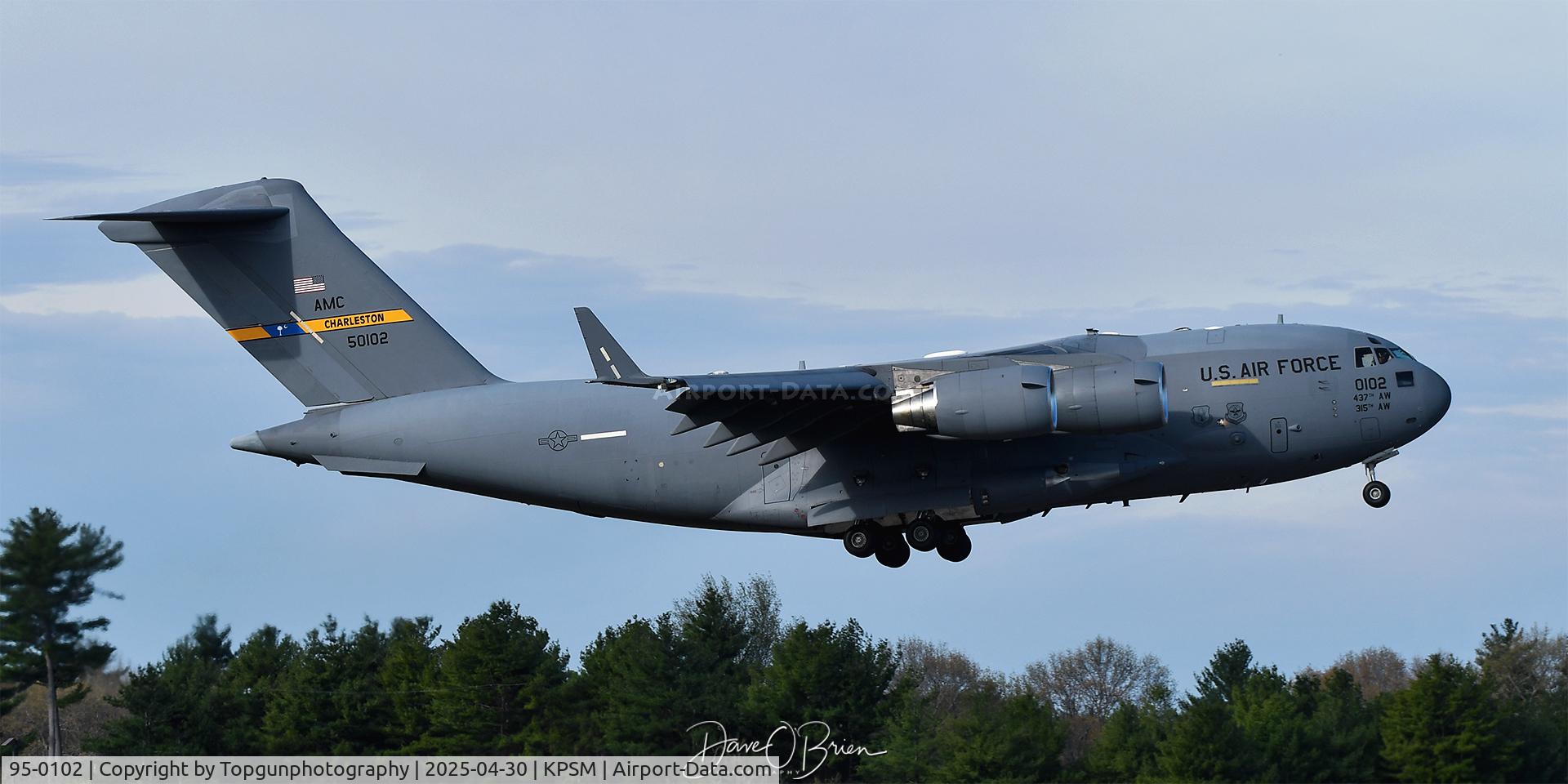 95-0102, 1995 McDonnell Douglas C-17A Globemaster III C/N P-27, REACH116
