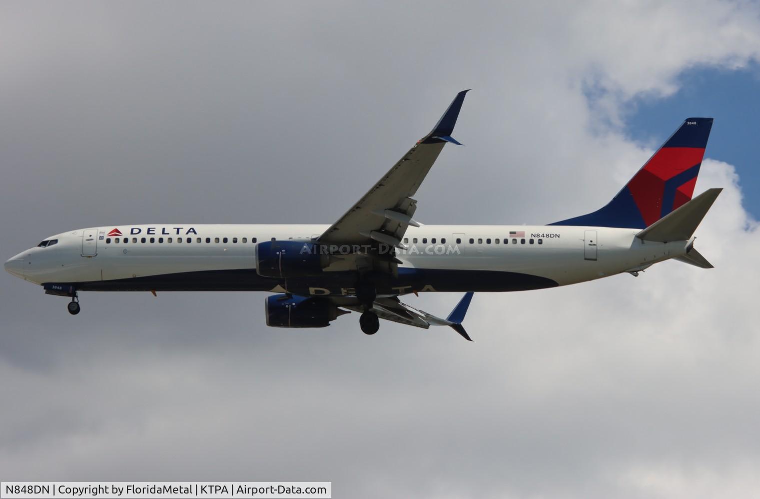 N848DN, 2015 Boeing 737-932/ER C/N 31959, DAL 739 zx jfk-tpa