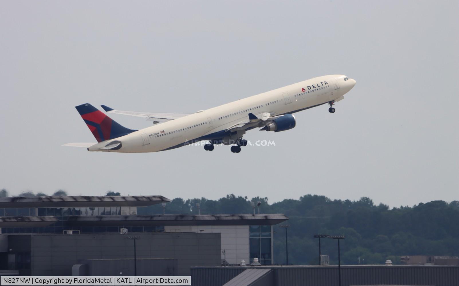 N827NW, 2016 Airbus A330-301 C/N 1716, DAL A333 zx atl-cdg, lfpg
