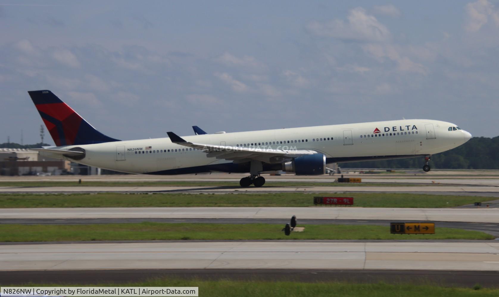 N826NW, 2016 Airbus A330-302 C/N 1701, DAL A333 zx atl-cdg, lfpg