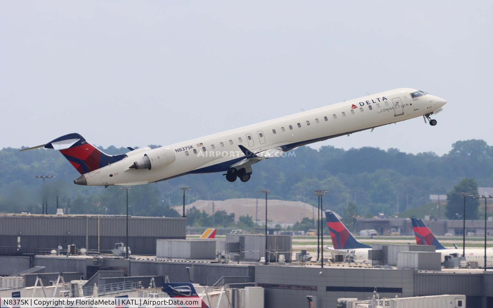 N837SK, 2019 Bombardier CL-600-2D24 C/N 15466, SKW/DAL CR9 zx atl-mob
