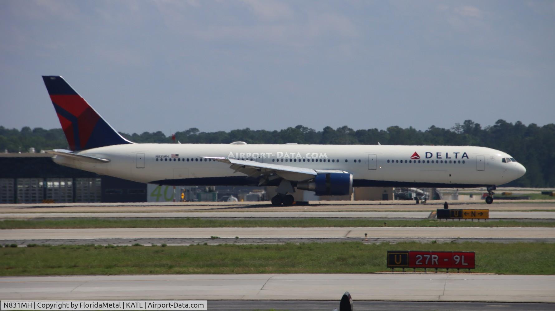 N831MH, 2000 Boeing 767-432/ER C/N 29702, DAL 764 zx mxp, limc-atl