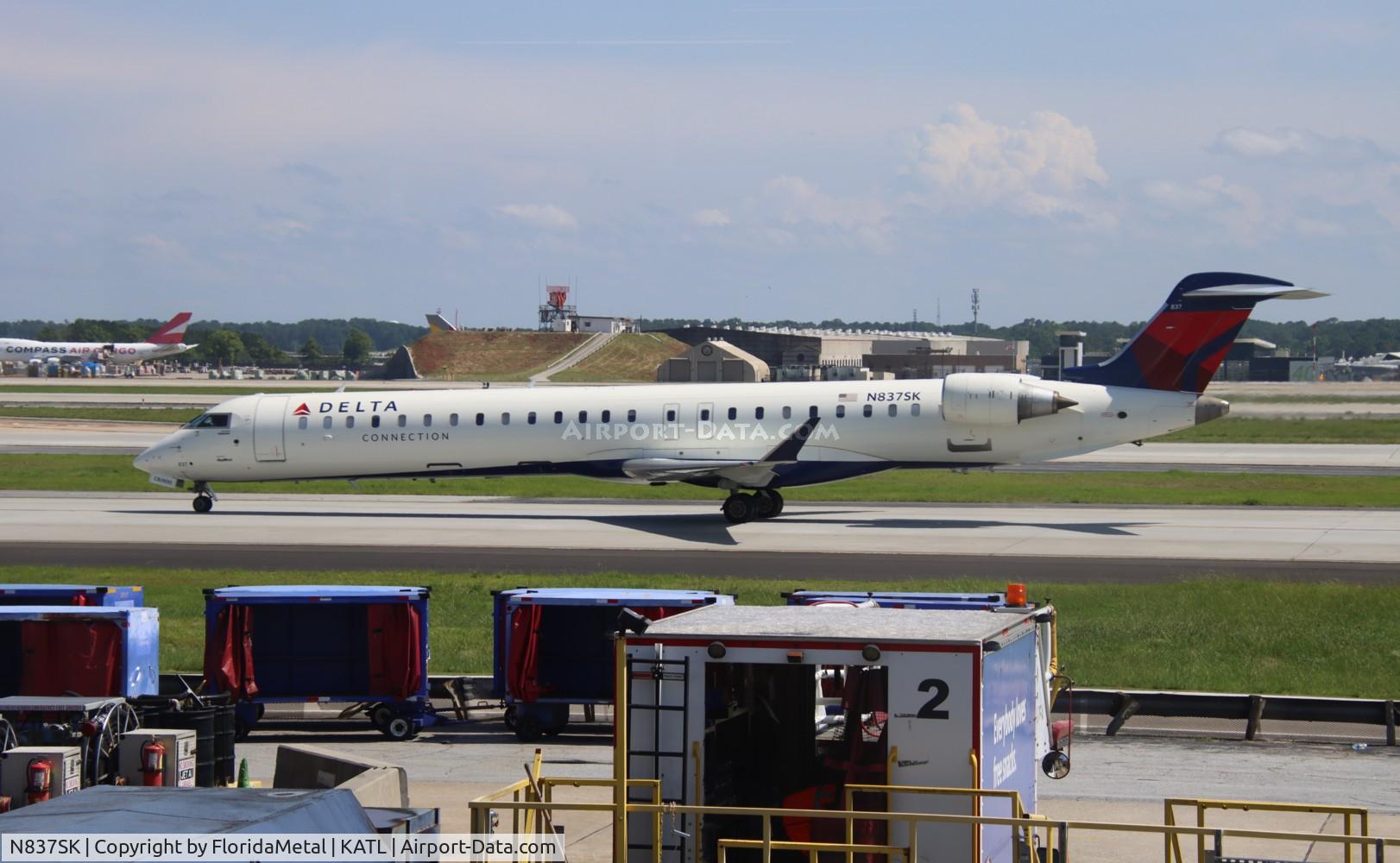 N837SK, 2019 Bombardier CL-600-2D24 C/N 15466, SKW/DAL CR9 zx bqk-atl