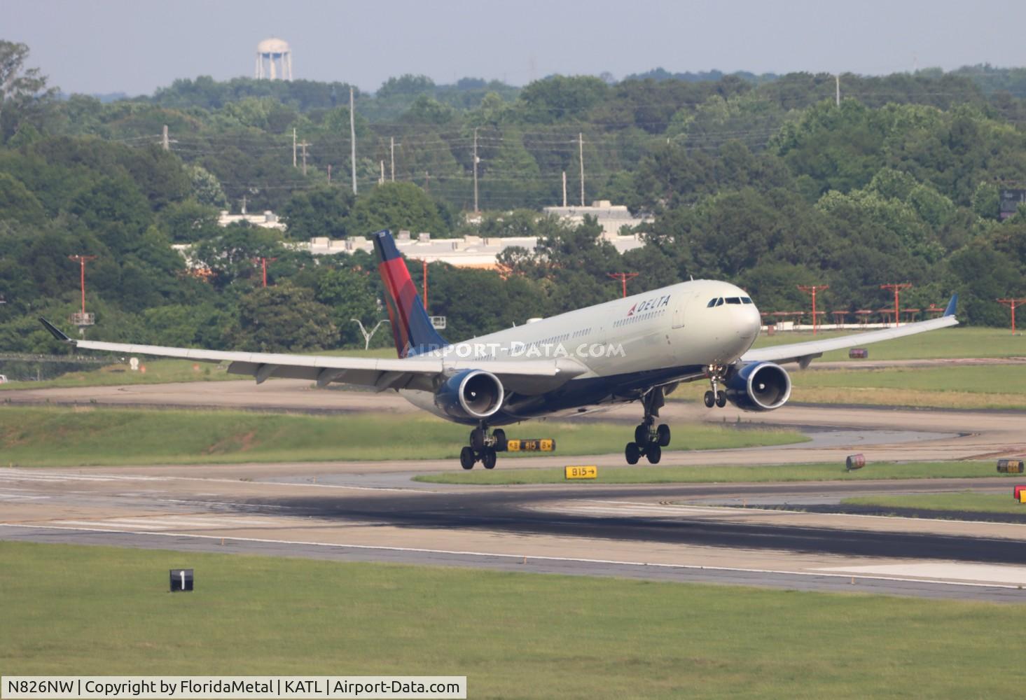 N826NW, 2016 Airbus A330-302 C/N 1701, DAL A333 zx lhr, egll-atl