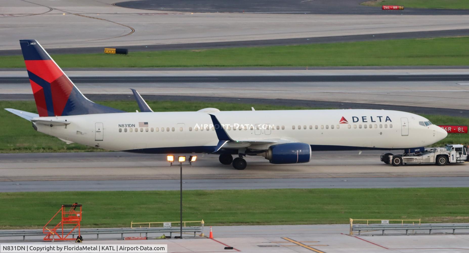 N831DN, 2014 Boeing 737-932/ER C/N 31942, DAL 739 zx 