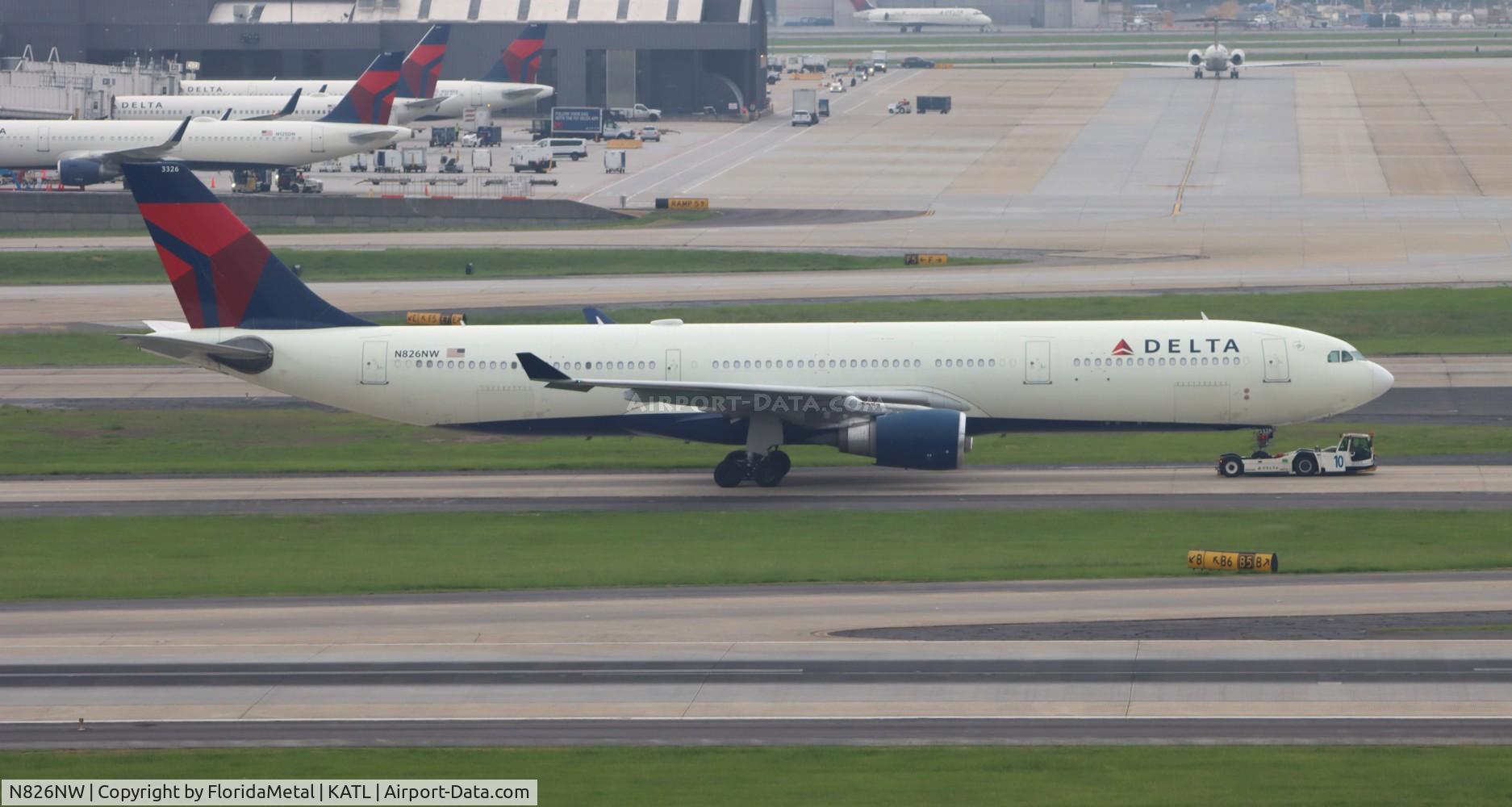 N826NW, 2016 Airbus A330-302 C/N 1701, DAL A333 zx