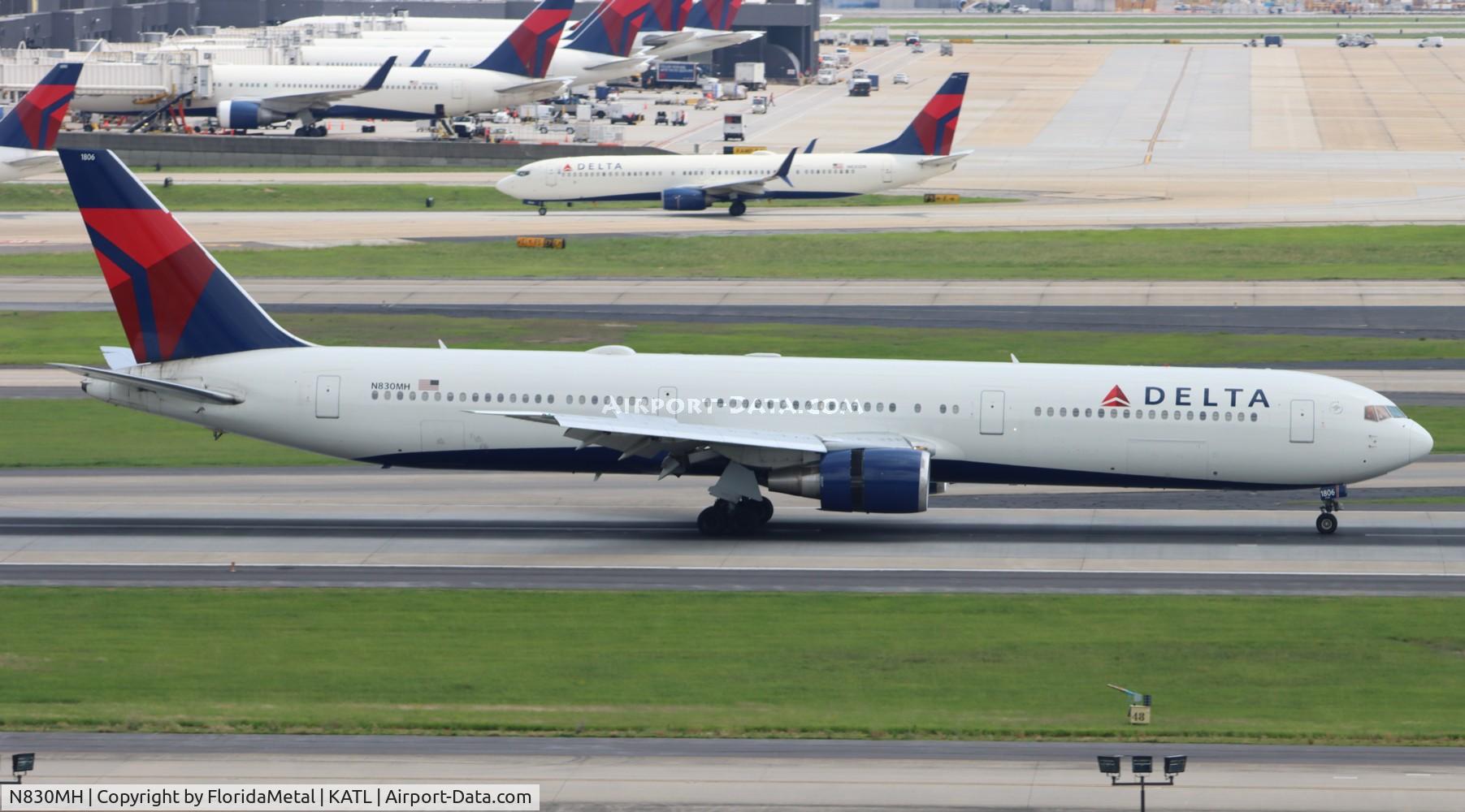 N830MH, 2000 Boeing 767-432/ER C/N 29701, DAL 764 zx mxp, limc-atl