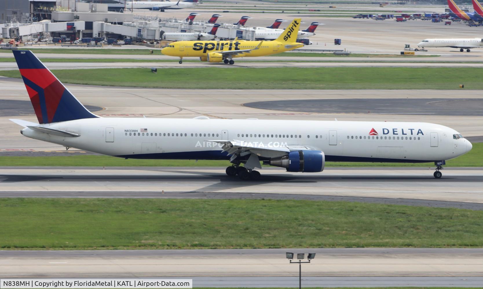 N838MH, 2000 Boeing 767-432/ER C/N 29711, DAL 764 zx lhr, egll-atl