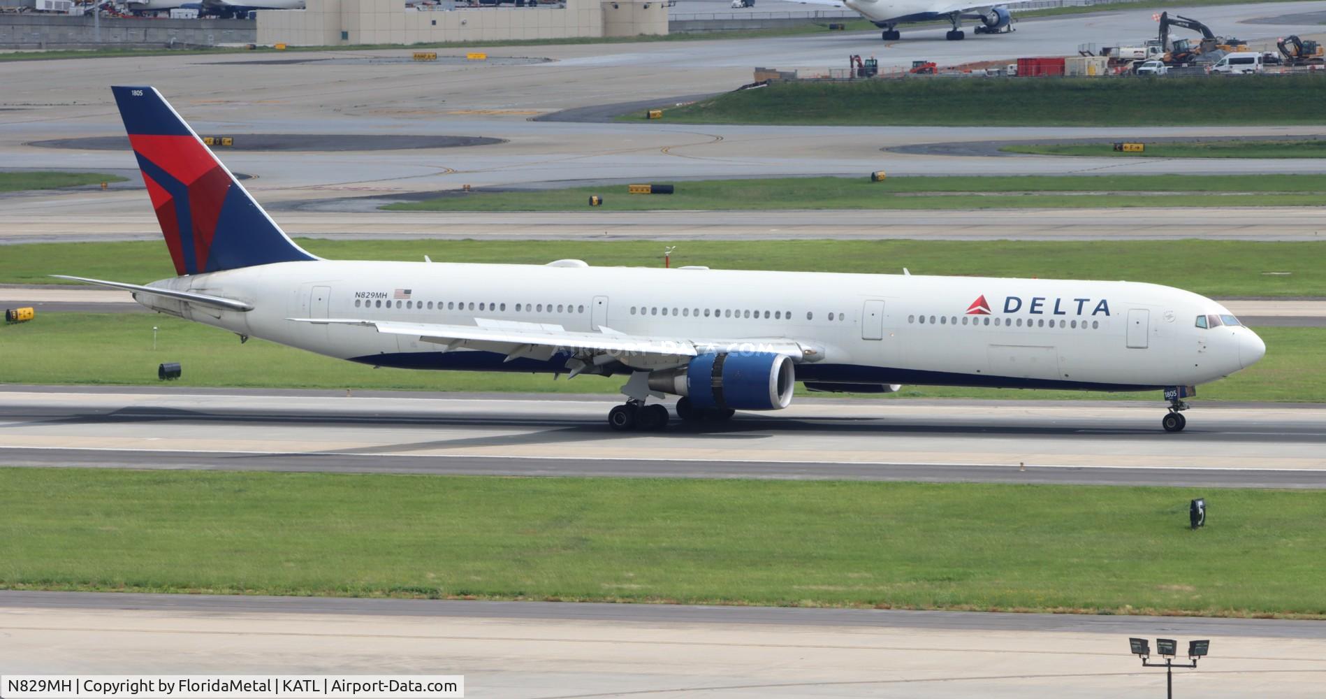 N829MH, 2000 Boeing 767-432/ER C/N 29700, DAL 764 zx nce, lfmn-atl