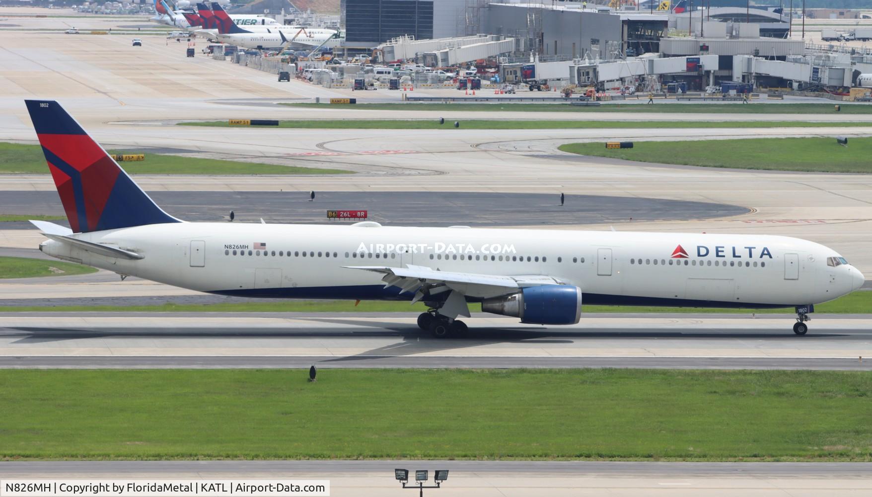 N826MH, 1999 Boeing 767-432/ER C/N 29713, DAL 764 zx muc, eddm-atl