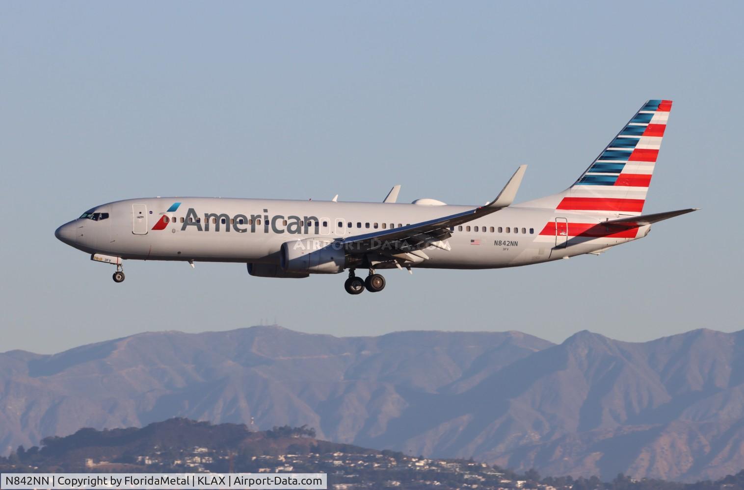 N842NN, 2010 Boeing 737-823 C/N 31099, AAL 738 zx sfo-lax