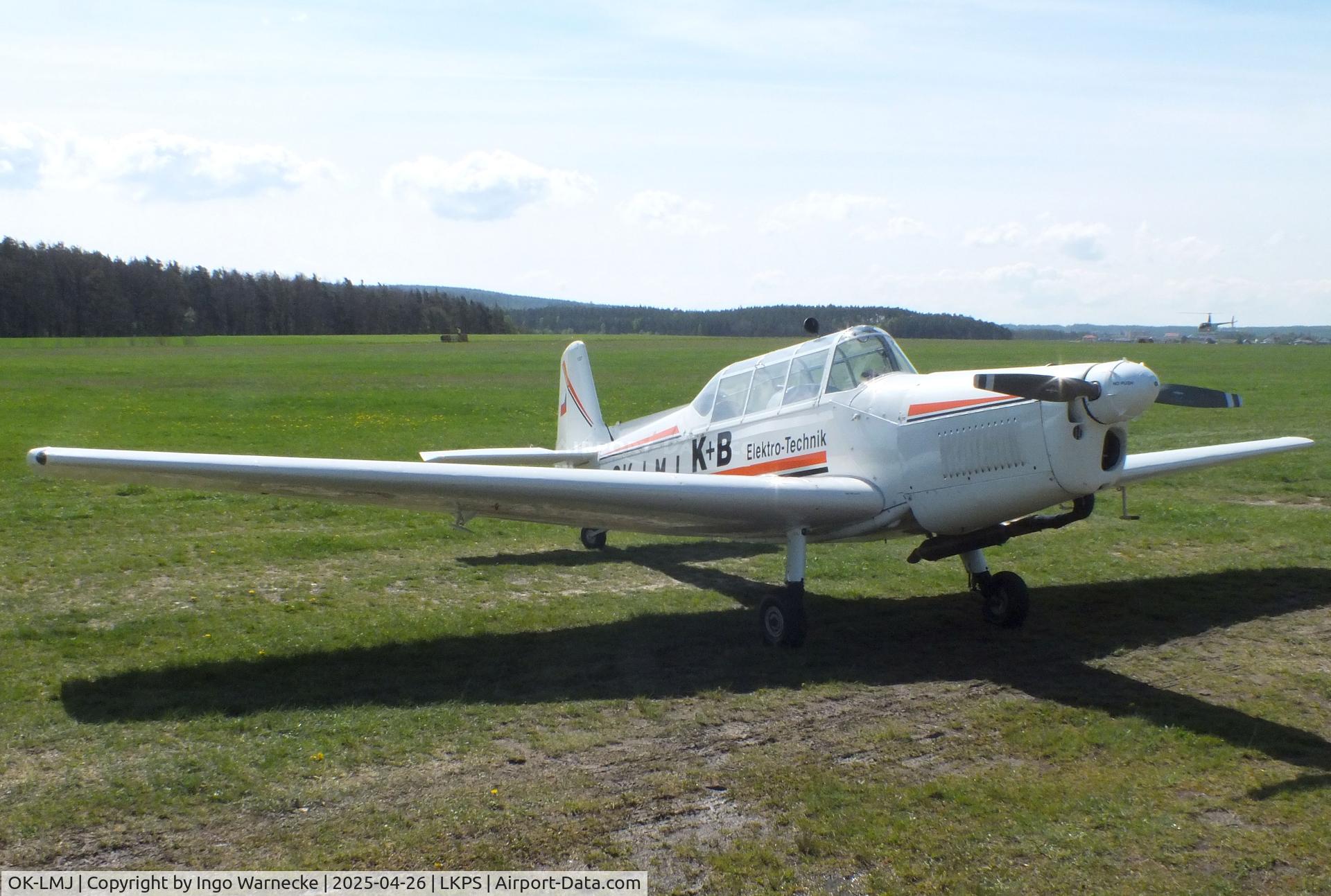 OK-LMJ, Zlin Z-226MS Trener C/N 137, Zlin Z-226MS Trener at the 2025 Plasy Den ve vzduchu airshow