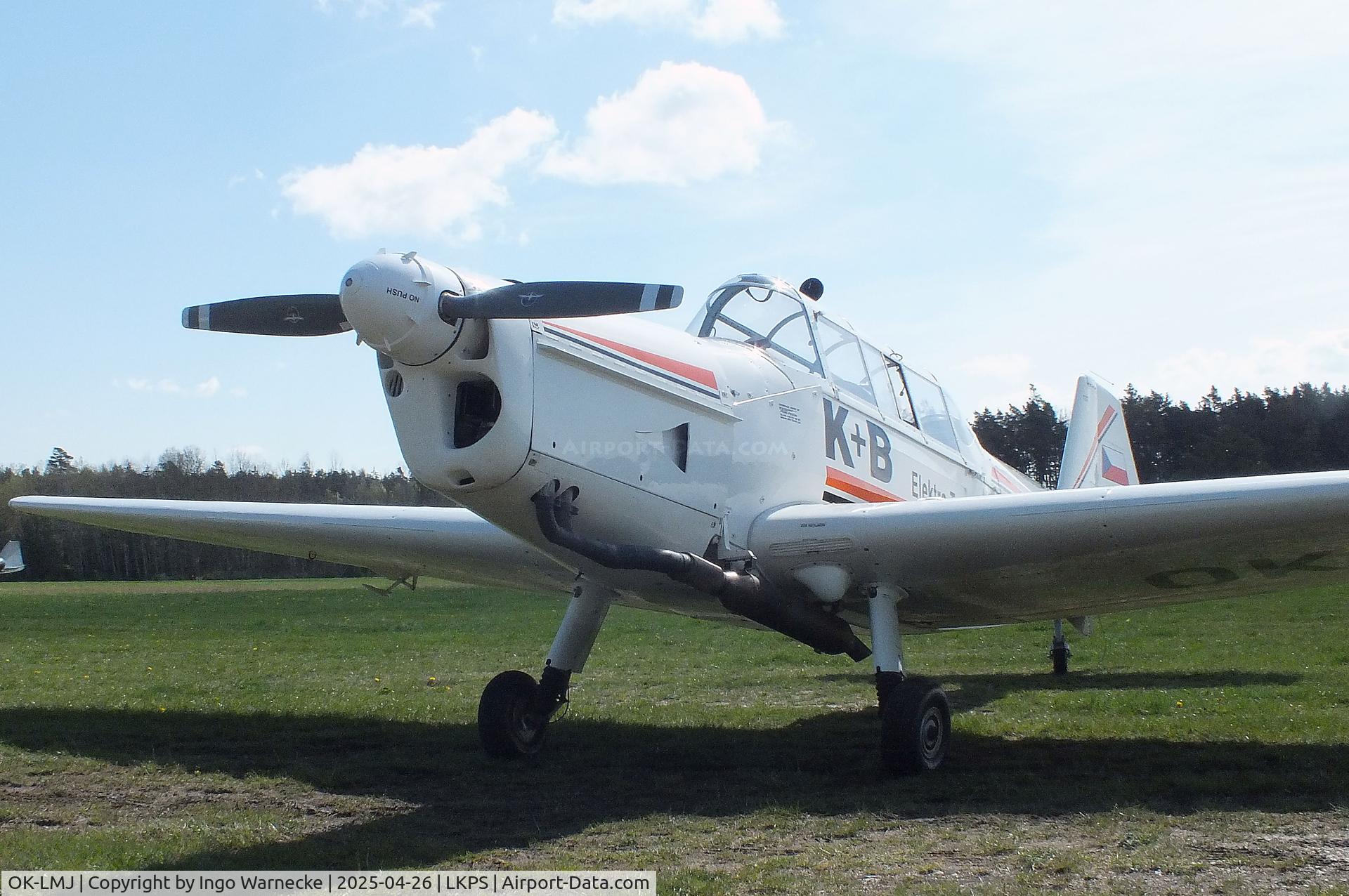 OK-LMJ, Zlin Z-226MS Trener C/N 137, Zlin Z-226MS Trener at the 2025 Plasy Den ve vzduchu airshow