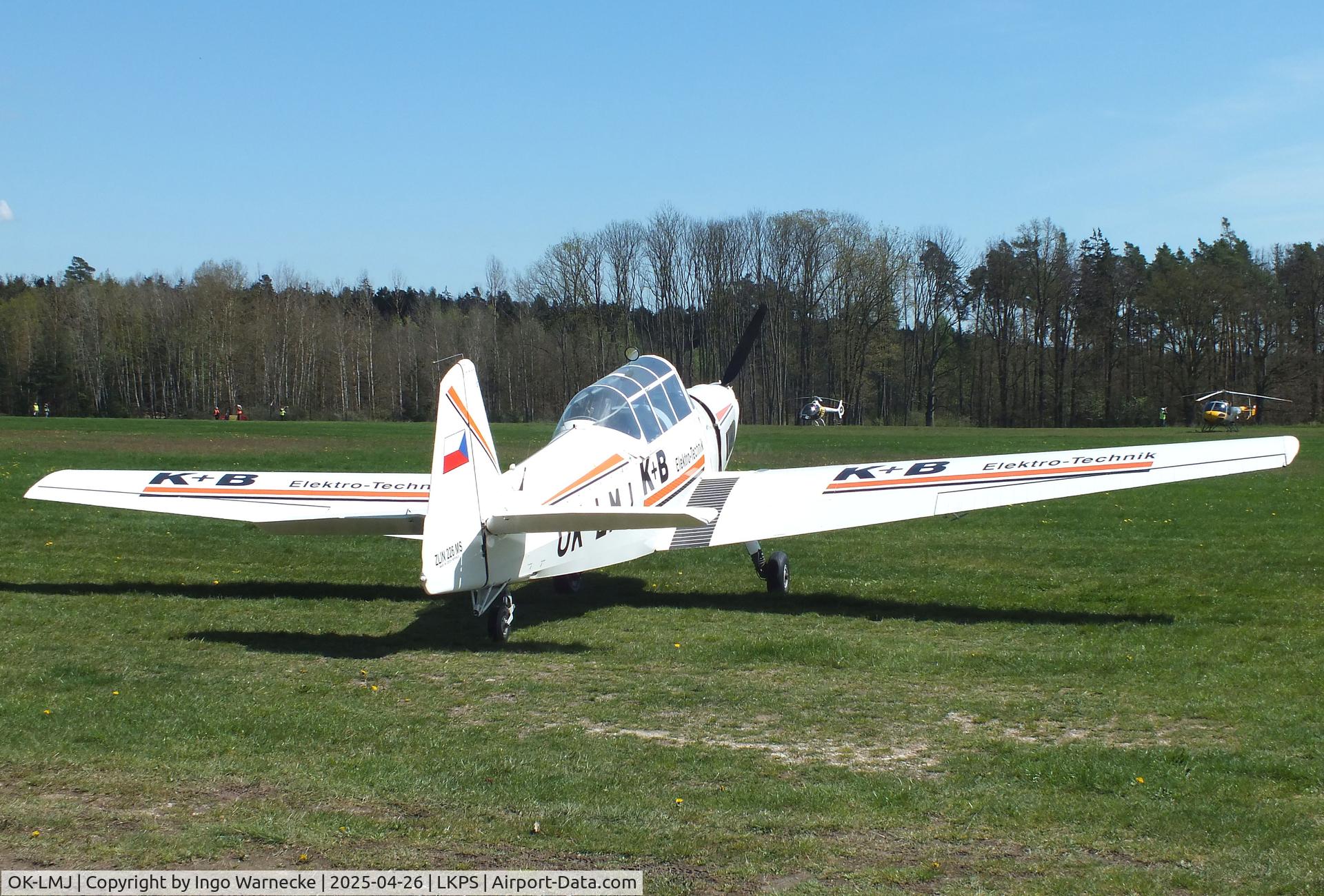 OK-LMJ, Zlin Z-226MS Trener C/N 137, Zlin Z-226MS Trener at the 2025 Plasy Den ve vzduchu airshow