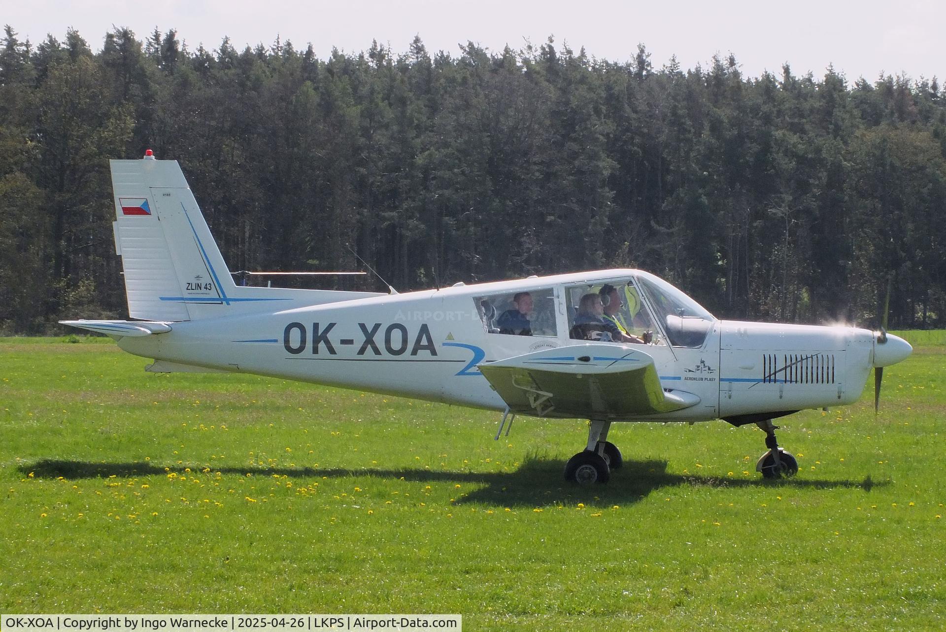 OK-XOA, Zlin Z-43 C/N 0105, Zlin Z-43 at the 2025 Plasy Den ve vzduchu airshow