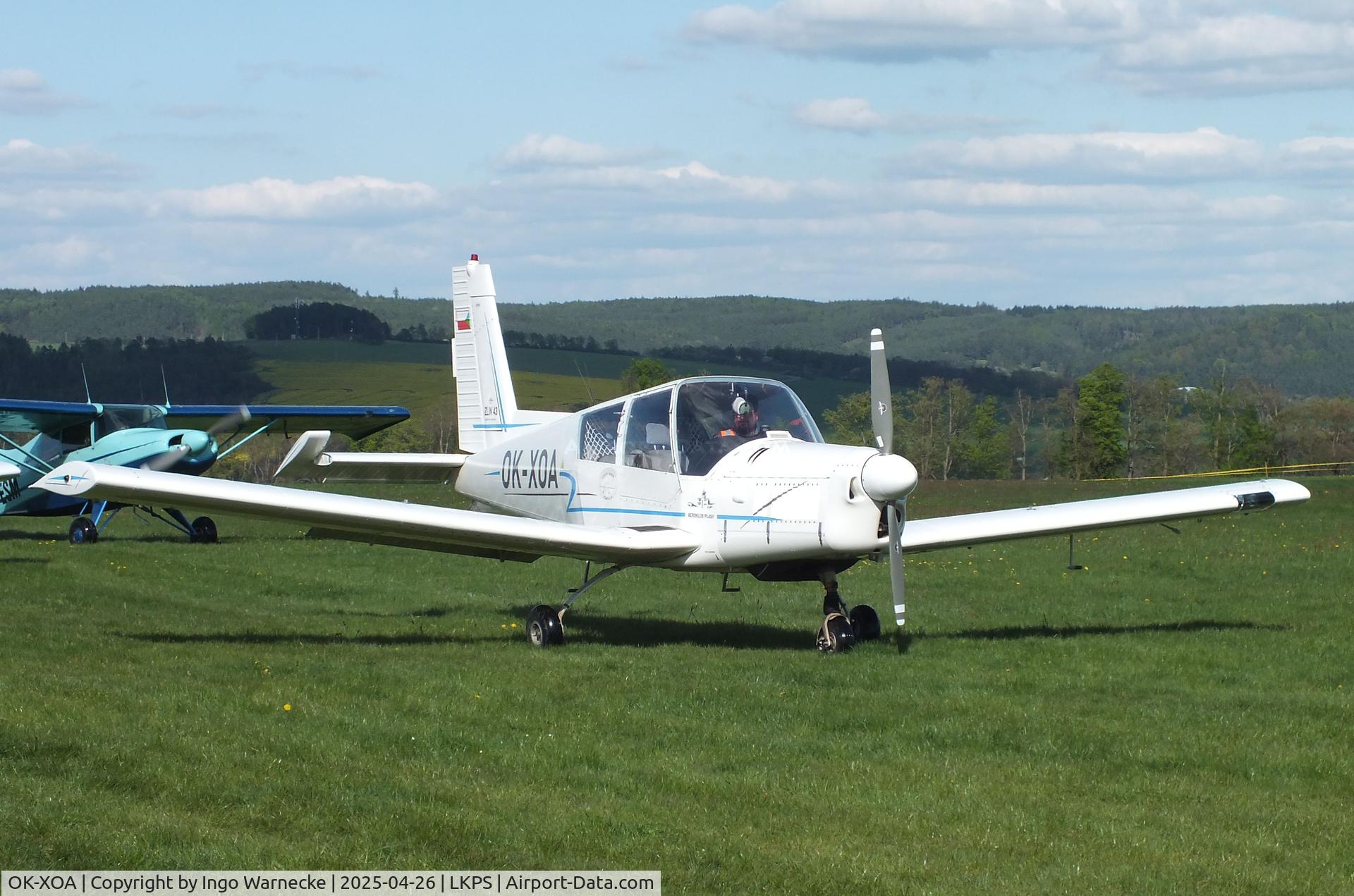 OK-XOA, Zlin Z-43 C/N 0105, Zlin Z-43 at the 2025 Plasy Den ve vzduchu airshow