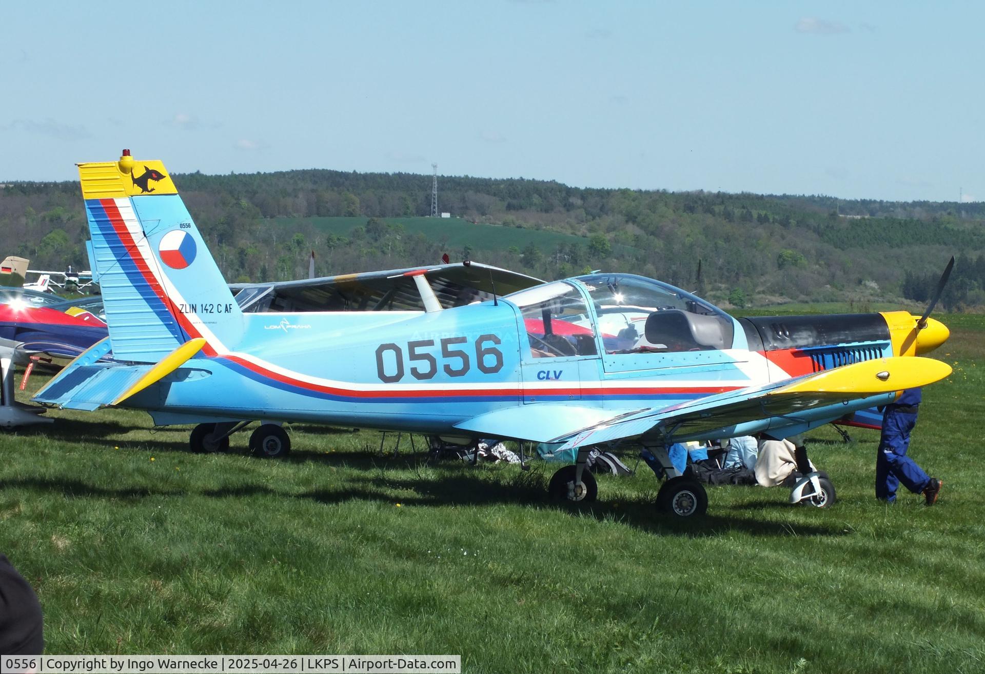 0556, Zlin Z-142C AF C/N 0556, Zlin Z-142C AF of the Czech Air Force at the 2025 Plasy Den ve vzduchu airshow