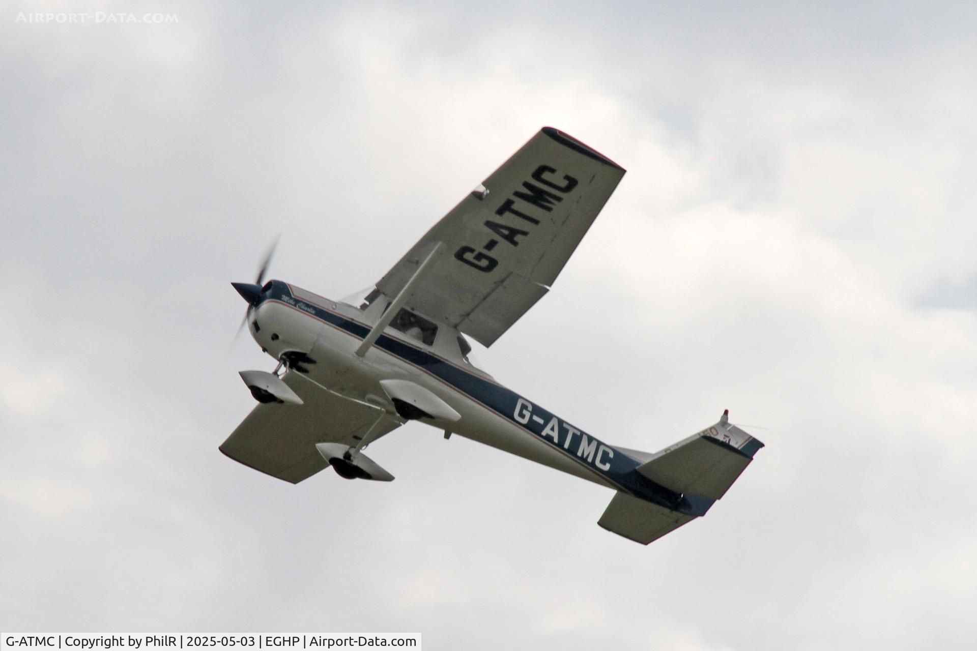 G-ATMC, 1966 Reims Cessna F150F C/N 0020, G-ATMC 1966 Cessna F150F Popham Microlight Fly In