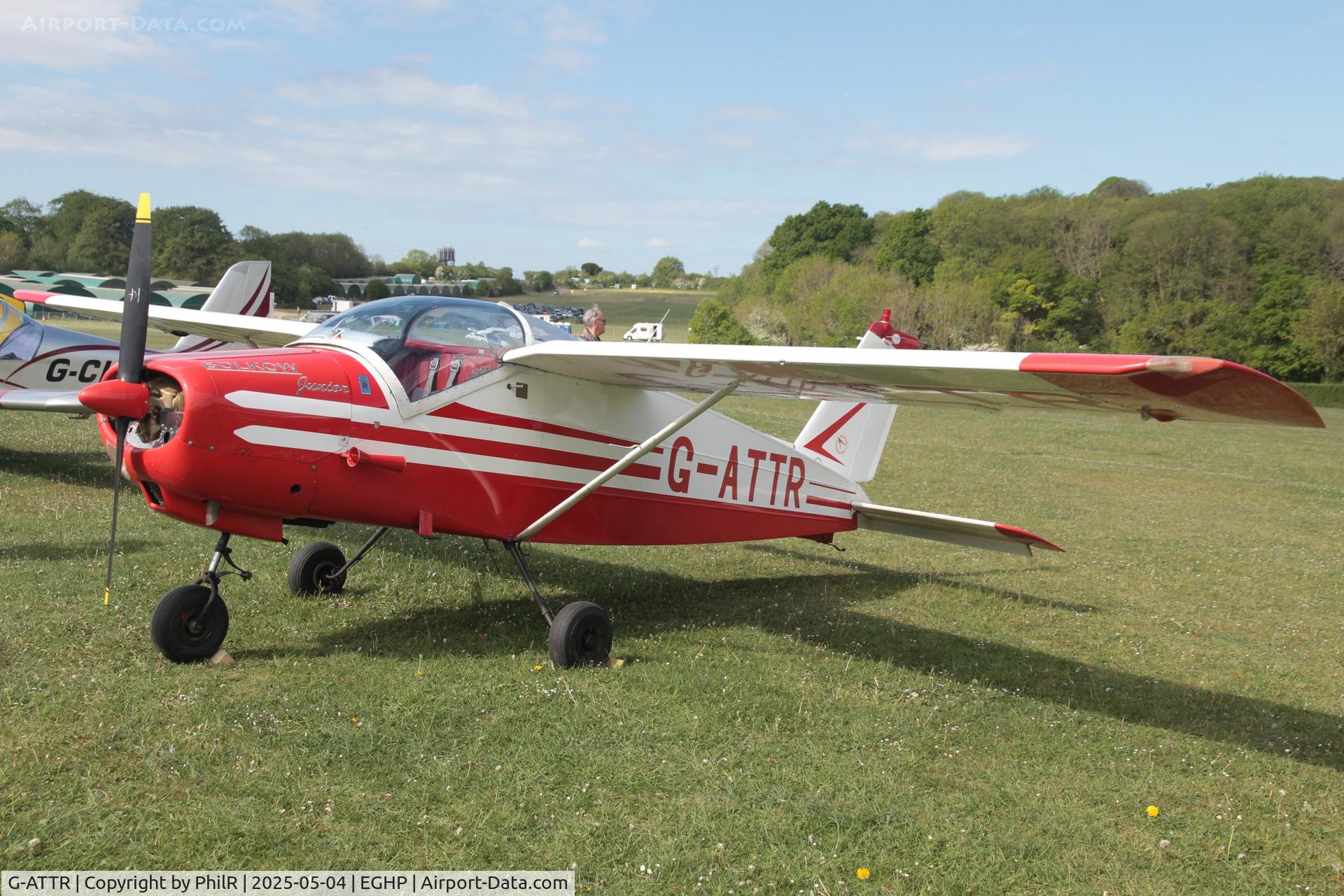 G-ATTR, 1966 Bolkow Bo-208C Junior C/N 612, G-ATTR 1966 Bölkow Bö 208C Junior Popham Microlight Fly In