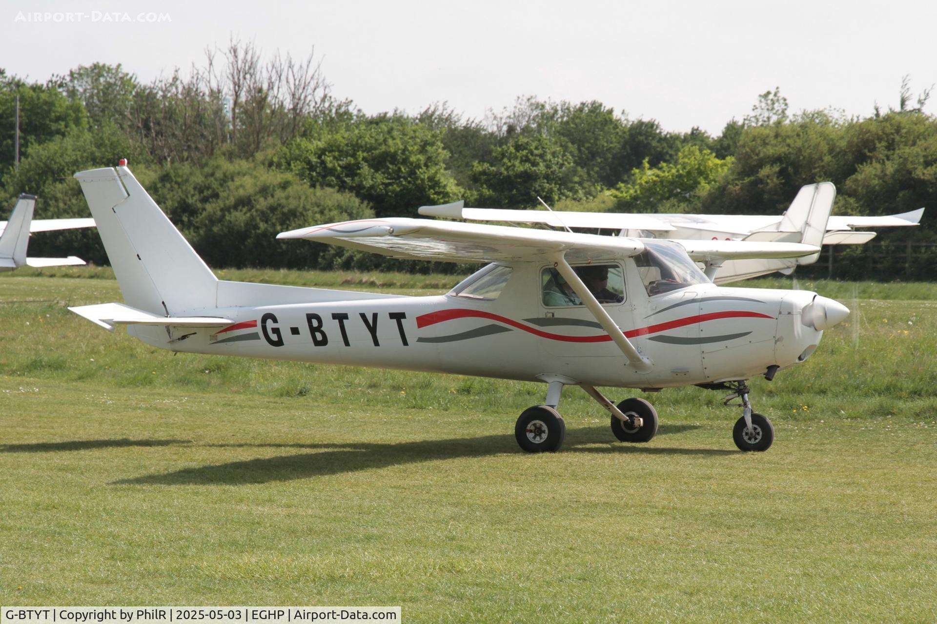 G-BTYT, 1978 Cessna 152 C/N 152-80455, G-BTYT 1978 Cessna 152 Popham Microlight Fly In 
