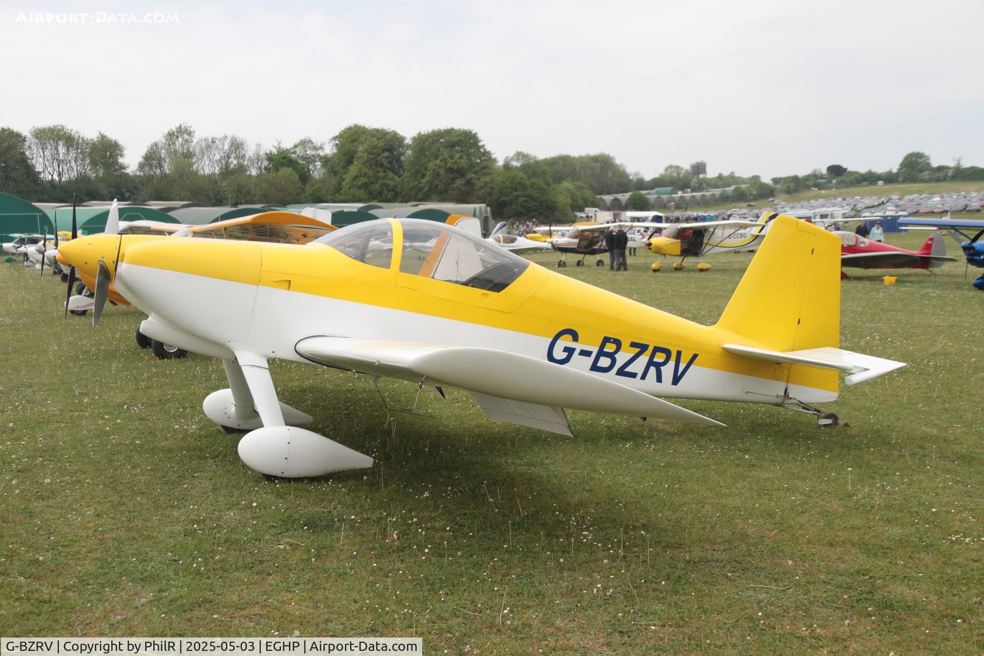 G-BZRV, 2002 Vans RV-6 C/N PFA 181A-13573, G-BZRV 2002 VANS RV-6 Popham Microlight Fly In 