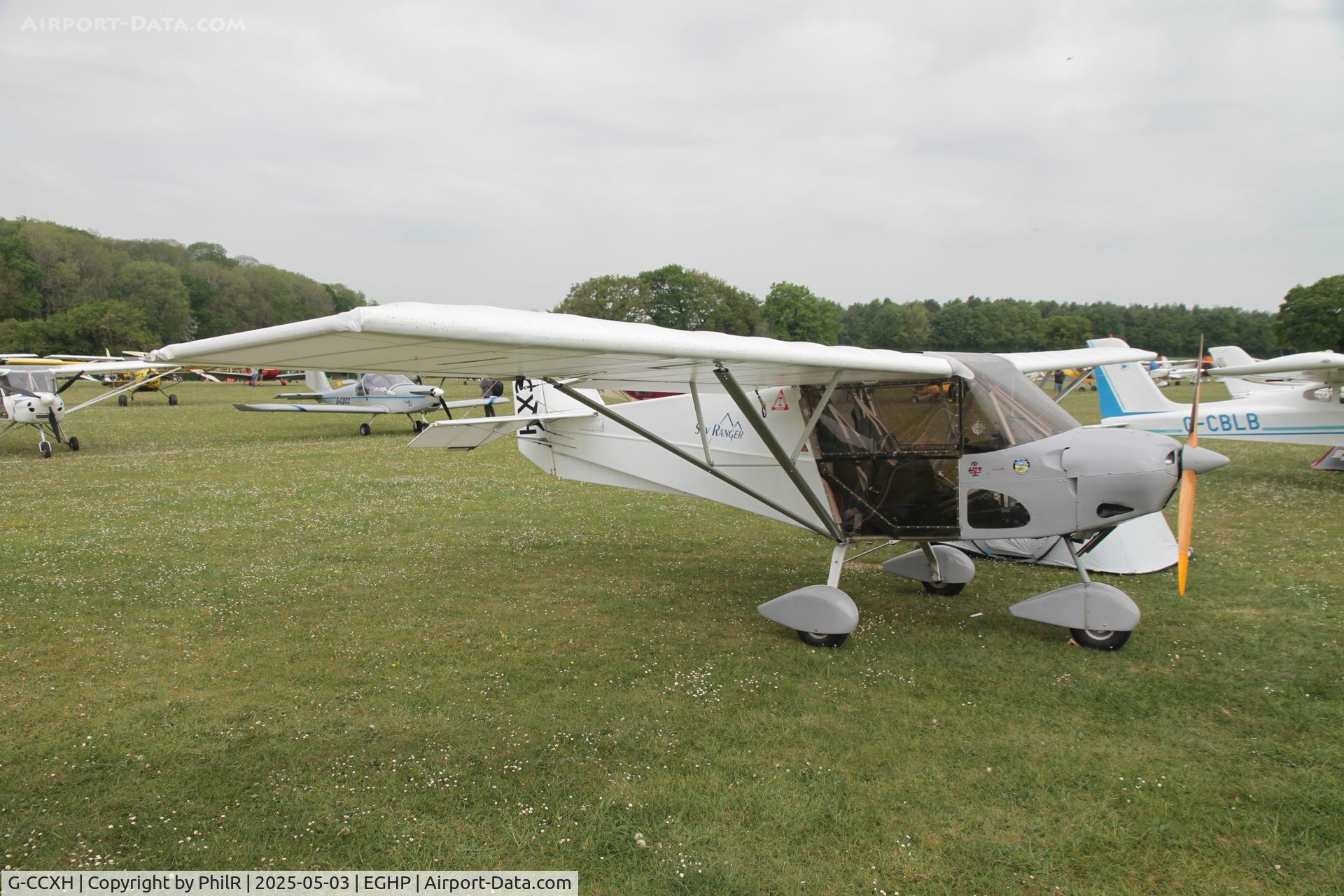 G-CCXH, 2004 Skyranger J2.2(1) C/N BMAA/HB/377, G-CCXH 2004 Skyranger J2.2(1) Popham Microlight Fly In 
