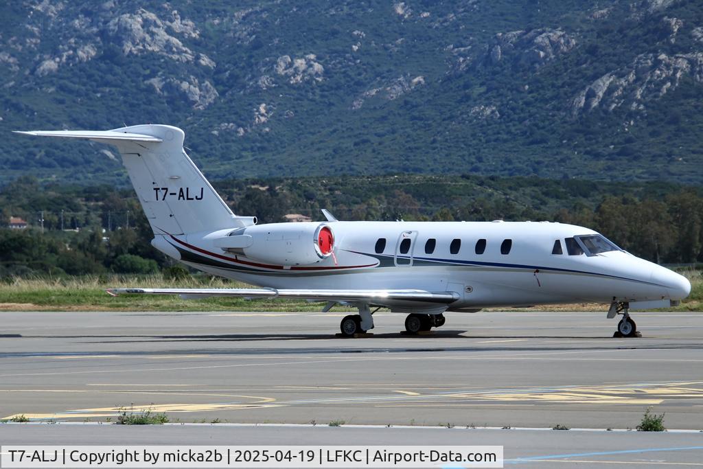 T7-ALJ, 1988 Cessna 650 Citation III C/N 650-0151, Parked