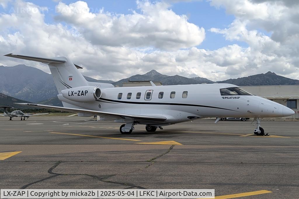 LX-ZAP, 2023 Pilatus PC-24 C/N 315, Parked