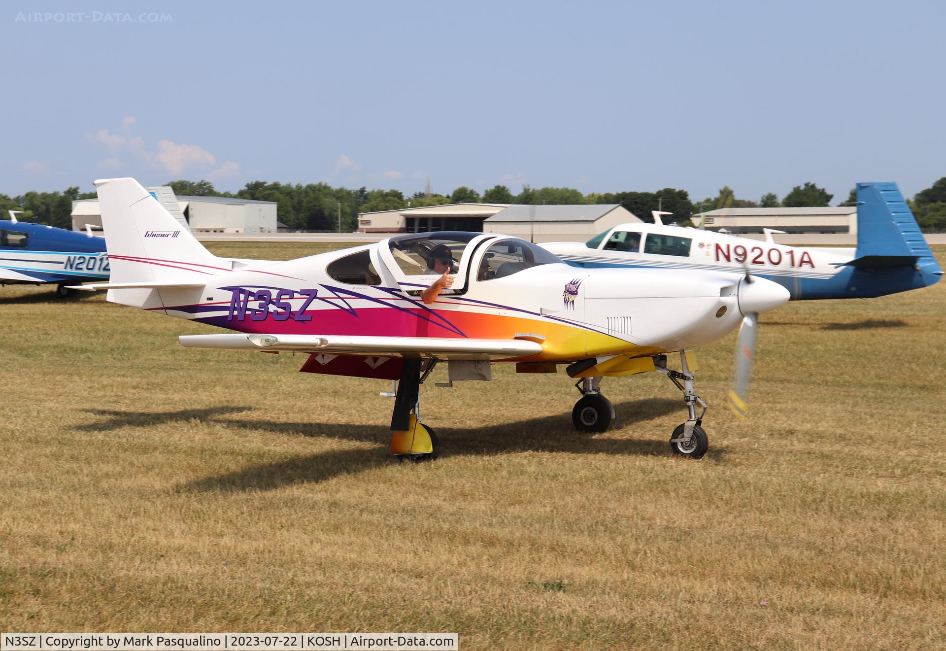 N3SZ, 1989 Glasair III C/N 1, Glasair III