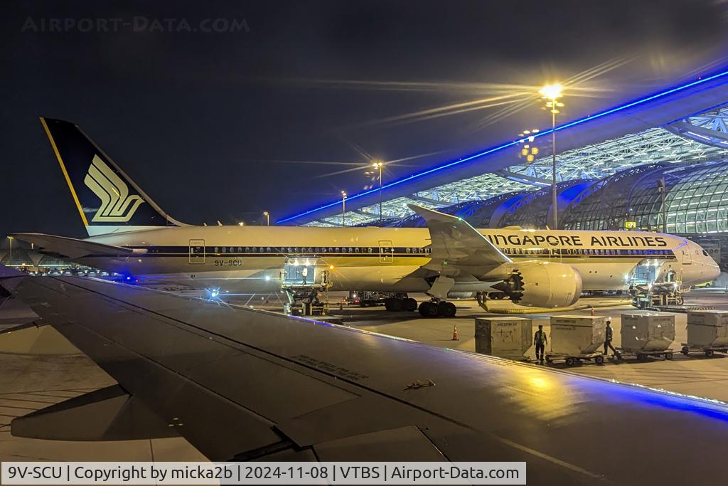 9V-SCU, 2023 Boeing 787-10 Dreamliner Dreamliner C/N 60271, Parked