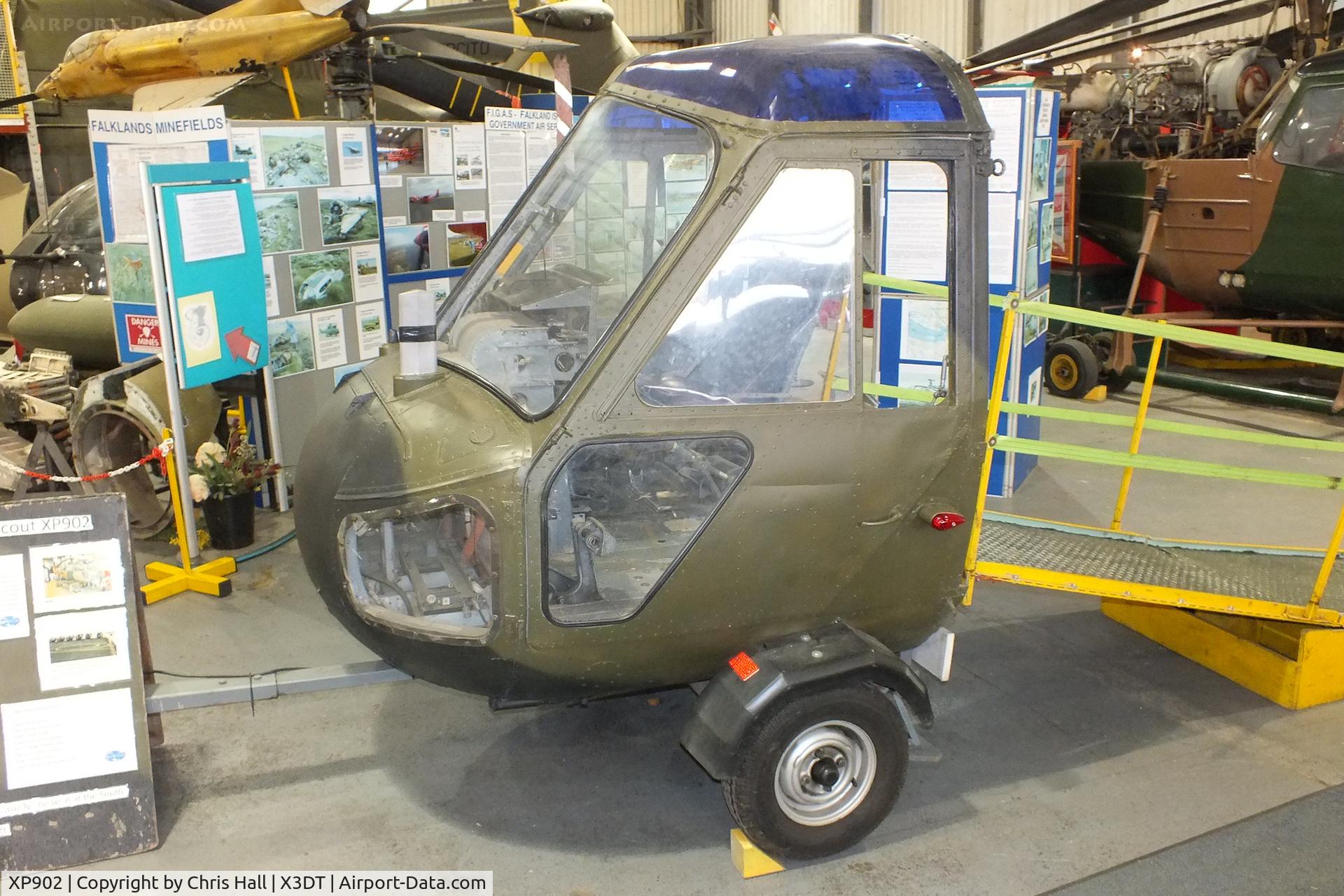 XP902, 1963 Westland Scout AH.1 C/N F9503, AeroVenture, South Yorkshire Aircraft Museum