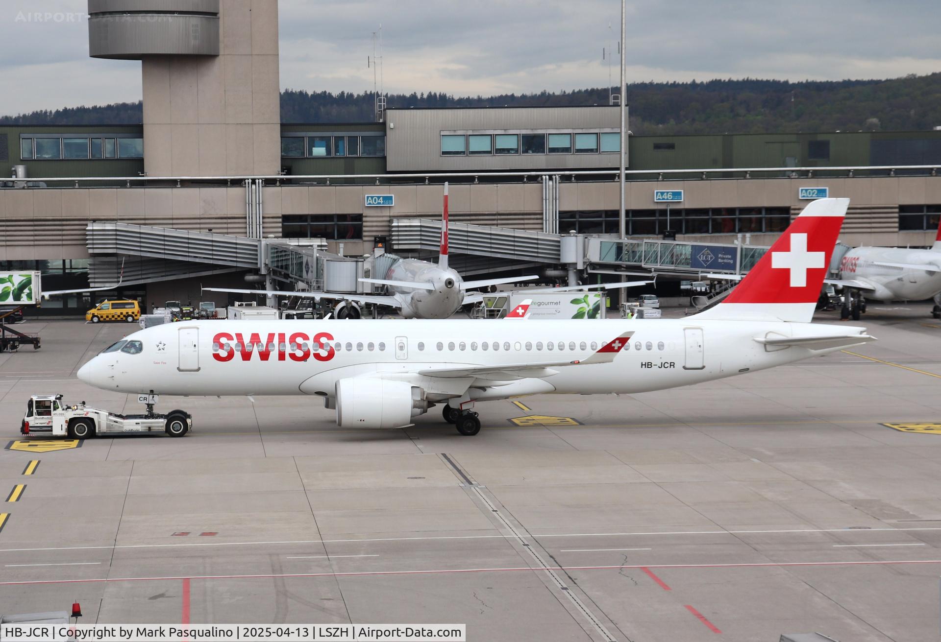 HB-JCR, 2018 Airbus A220-300 C/N 55044, Airbus A220-371
