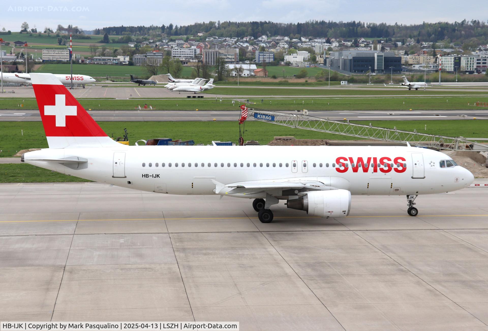 HB-IJK, 1996 Airbus A320-214 C/N 596, Airbus A320-214