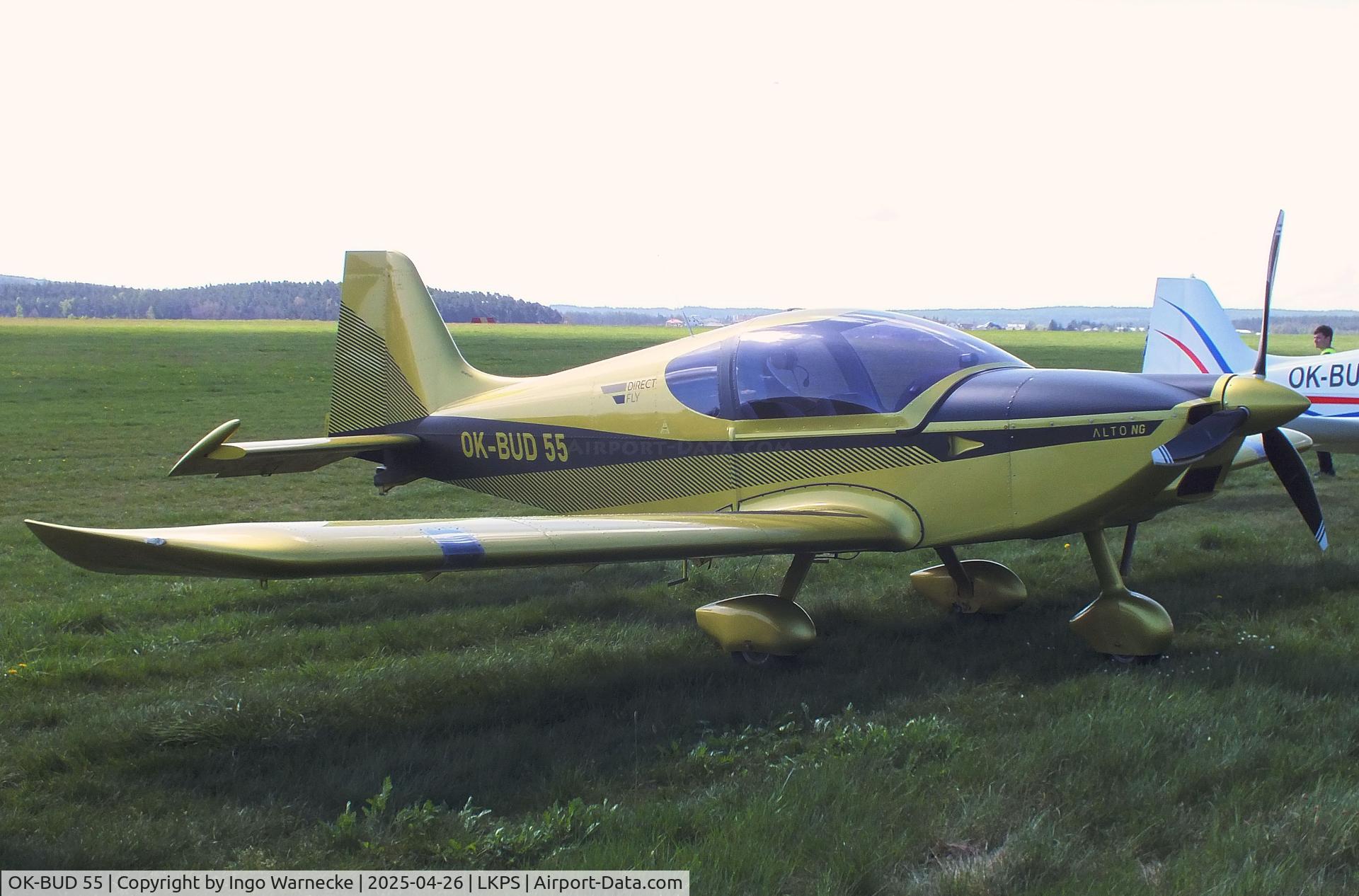 OK-BUD 55, Direct Fly Alto NG C/N DF153, Direct Fly Alto NG at the 2025 Plasy Den ve vzduchu airshow