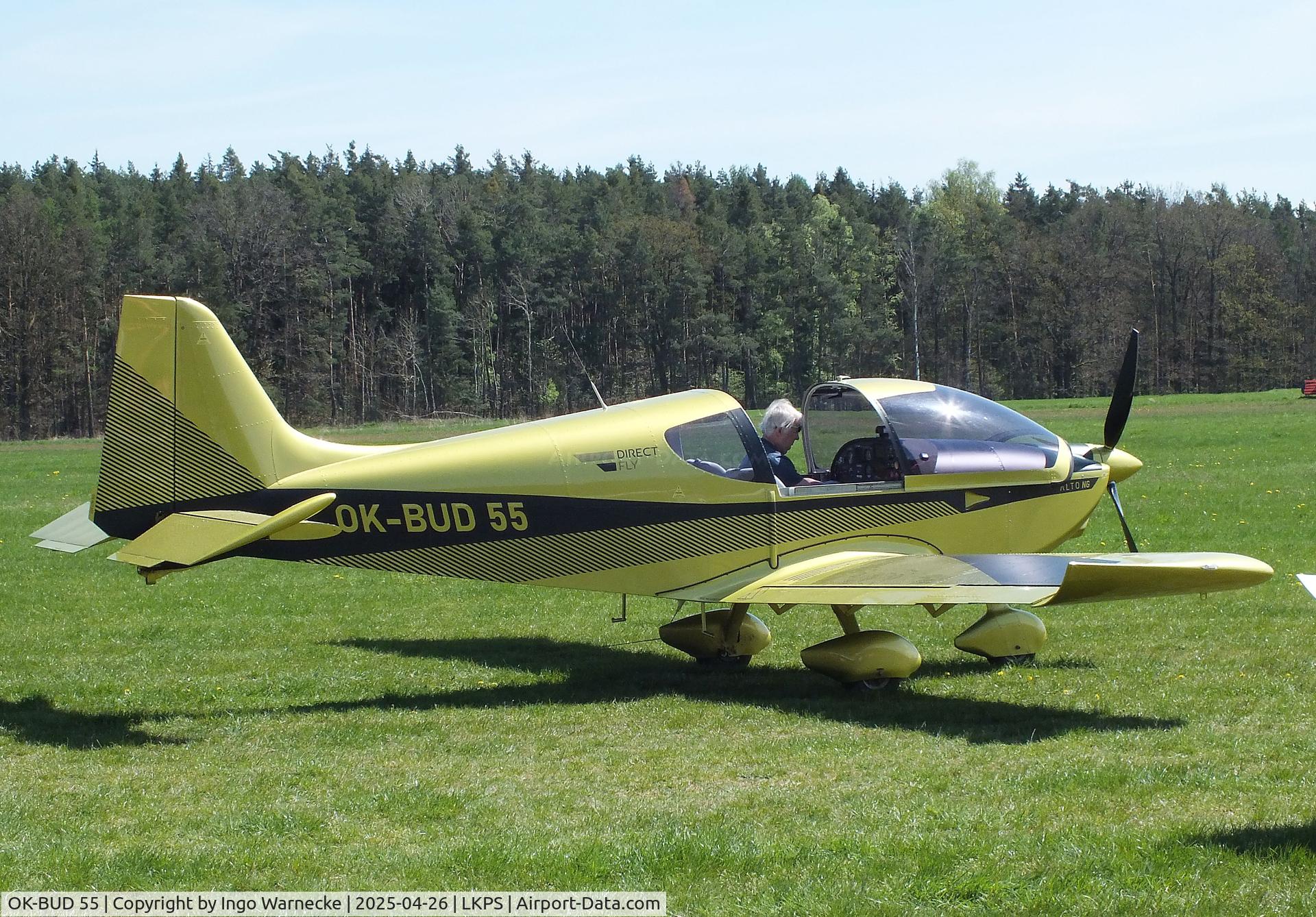 OK-BUD 55, Direct Fly Alto NG C/N DF153, Direct Fly Alto NG at the 2025 Plasy Den ve vzduchu airshow
