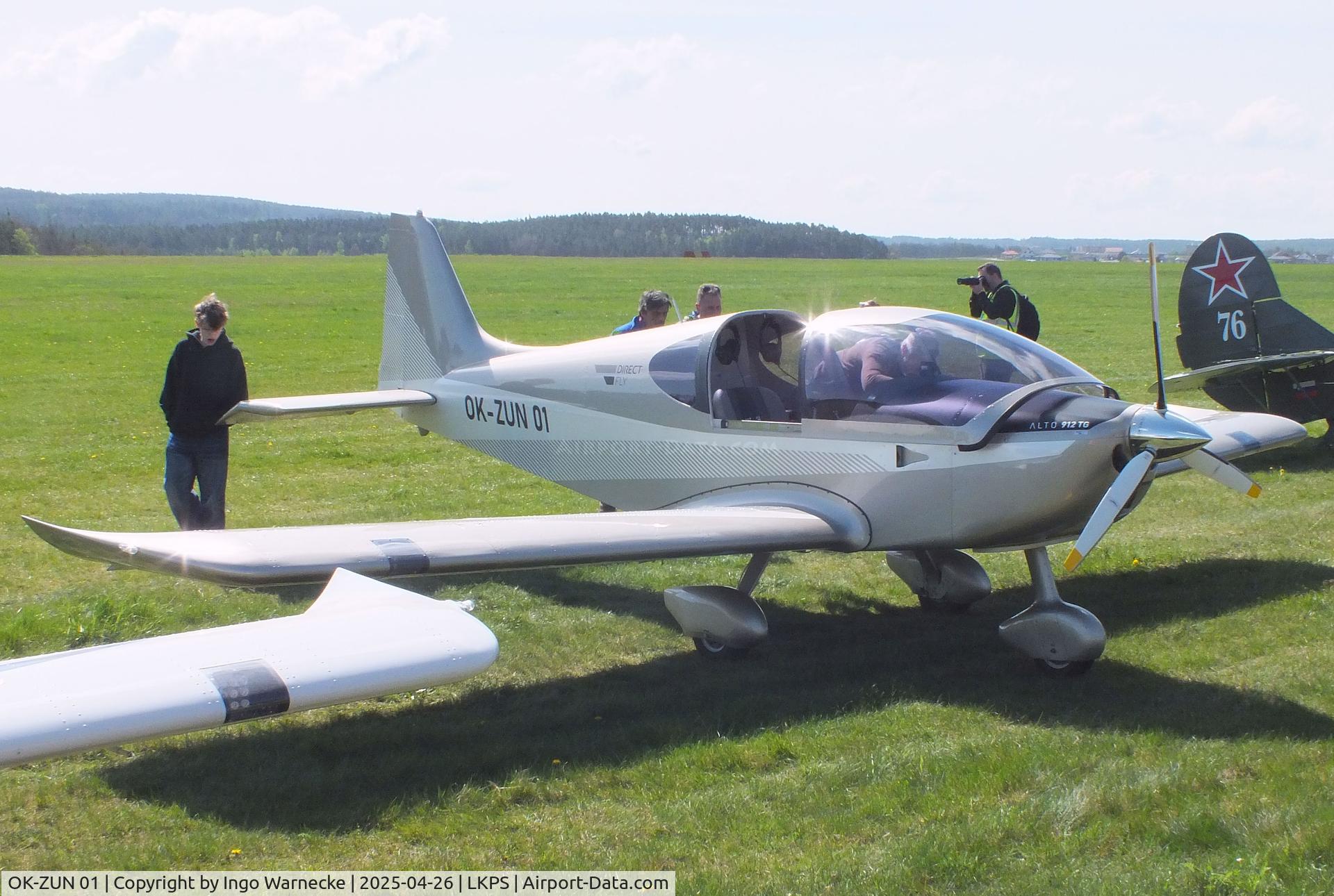 OK-ZUN 01, Direct Fly Alto 912TG C/N DF111, Direct Fly Alto 912TG at the 2025 Plasy Den ve vzduchu airshow